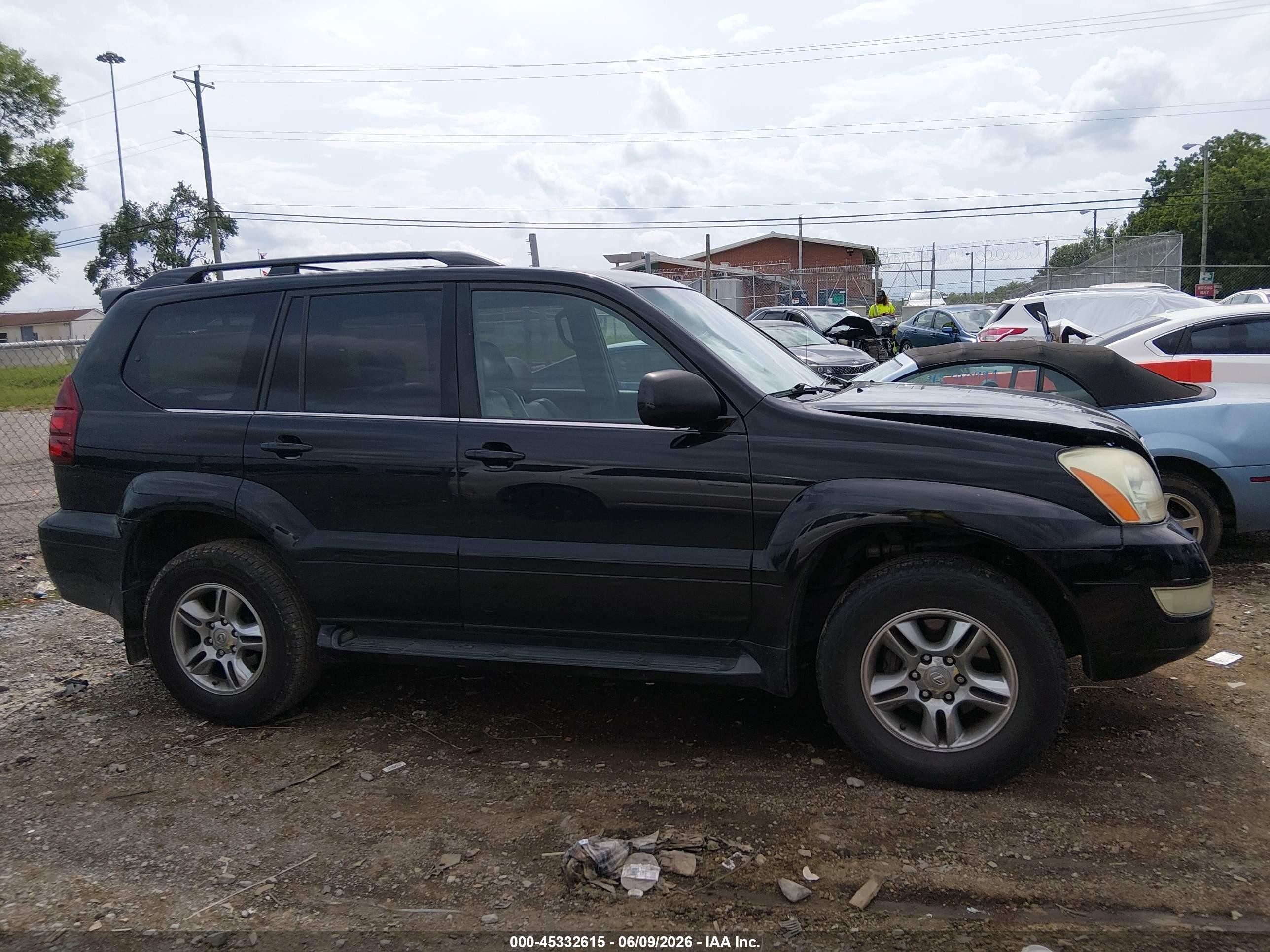 2006 Lexus Gx 470   Black vin: JTJBT20X460111164