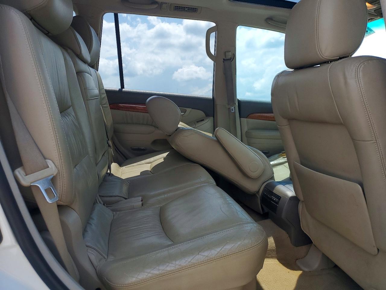 2007 Lexus Gx 470 White vin: JTJBT20X470126524