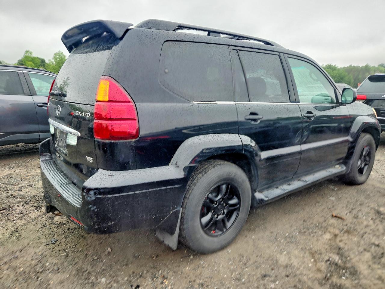 2007 Lexus Gx 470 Черный vin: JTJBT20X470135837