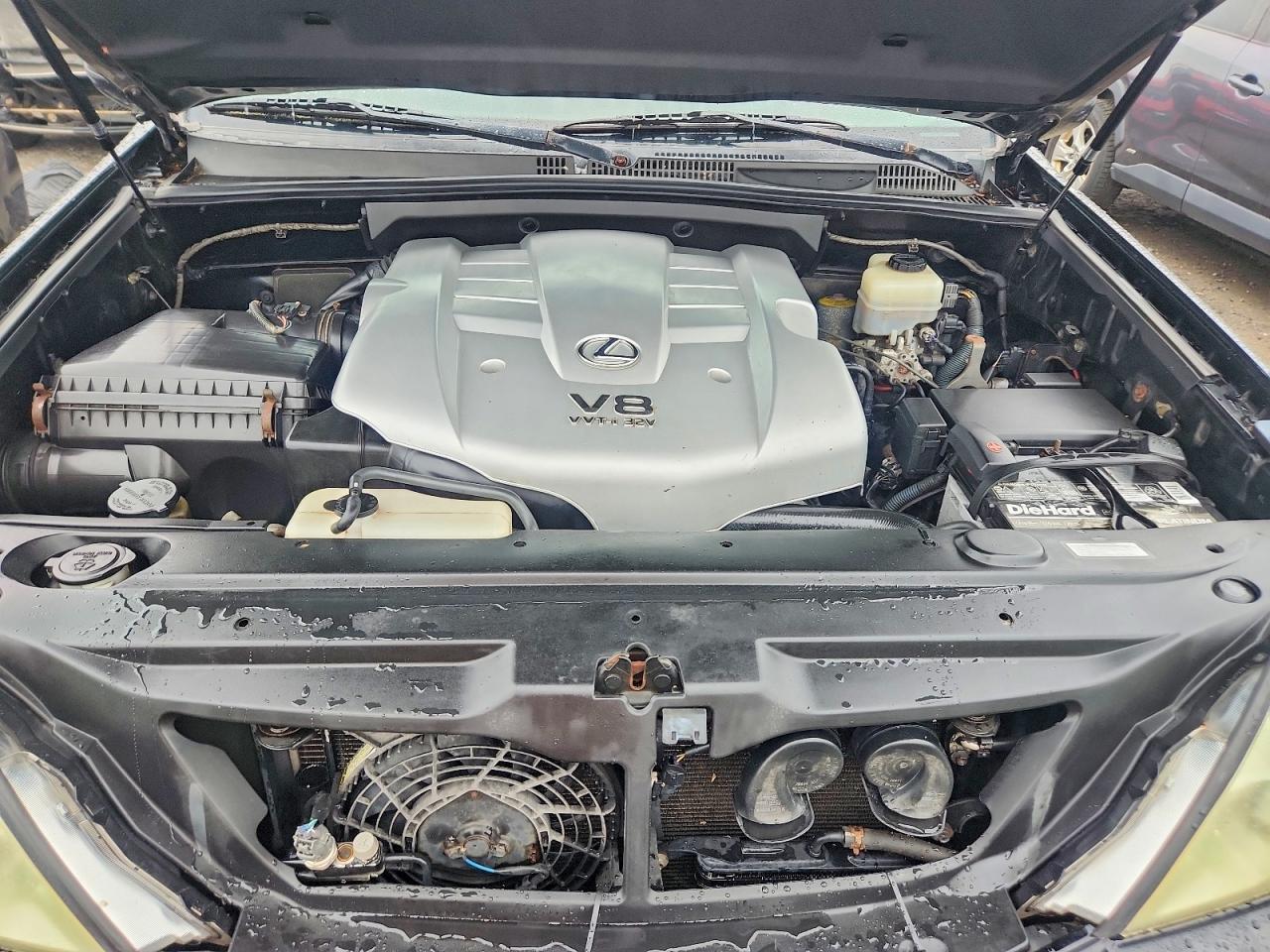 2007 Lexus Gx 470 Черный vin: JTJBT20X470135837