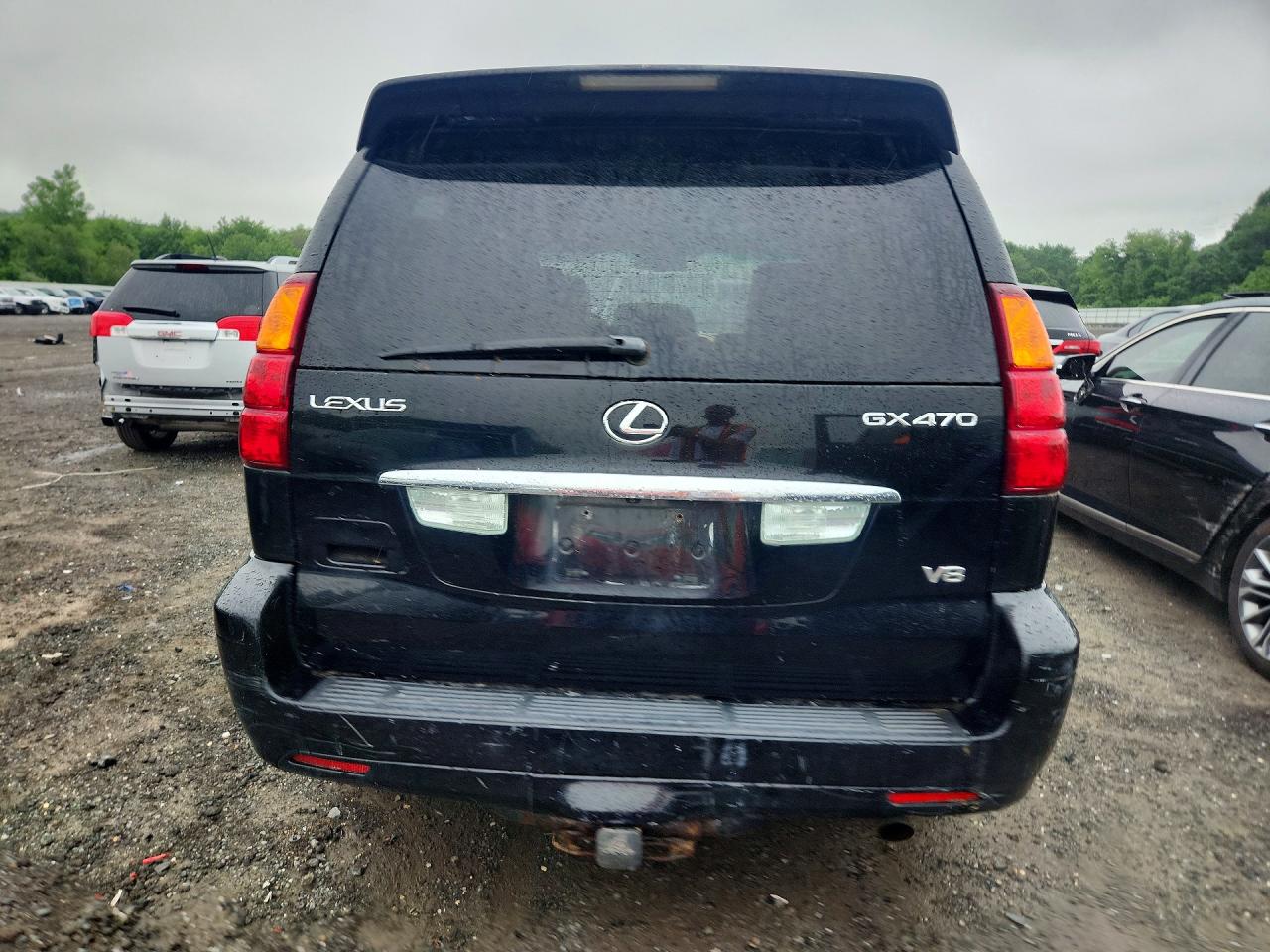 2007 Lexus Gx 470 Черный vin: JTJBT20X470135837