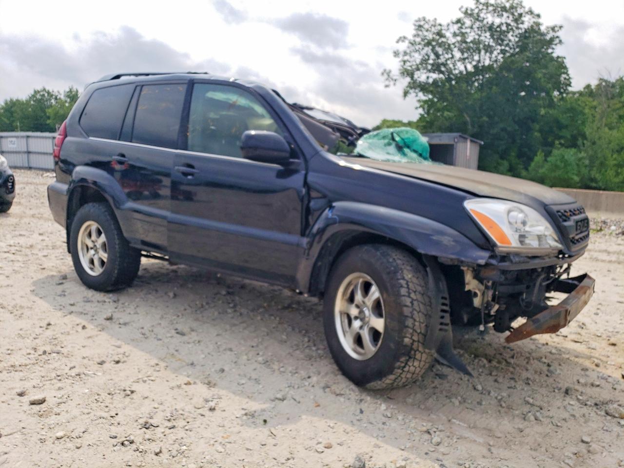 2007 Lexus Gx 470 Black vin: JTJBT20X470141847