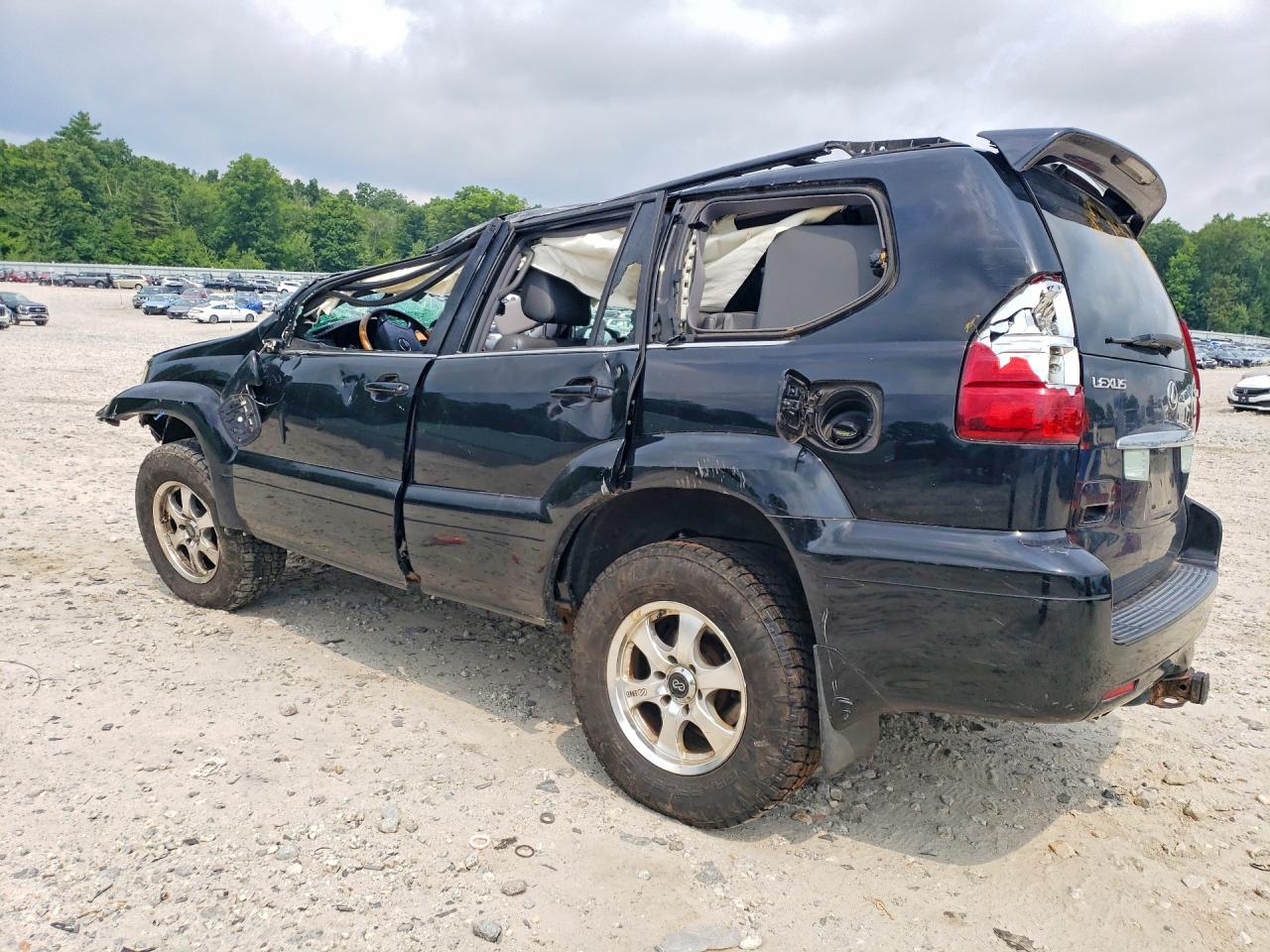 2007 Lexus Gx 470 Black vin: JTJBT20X470141847