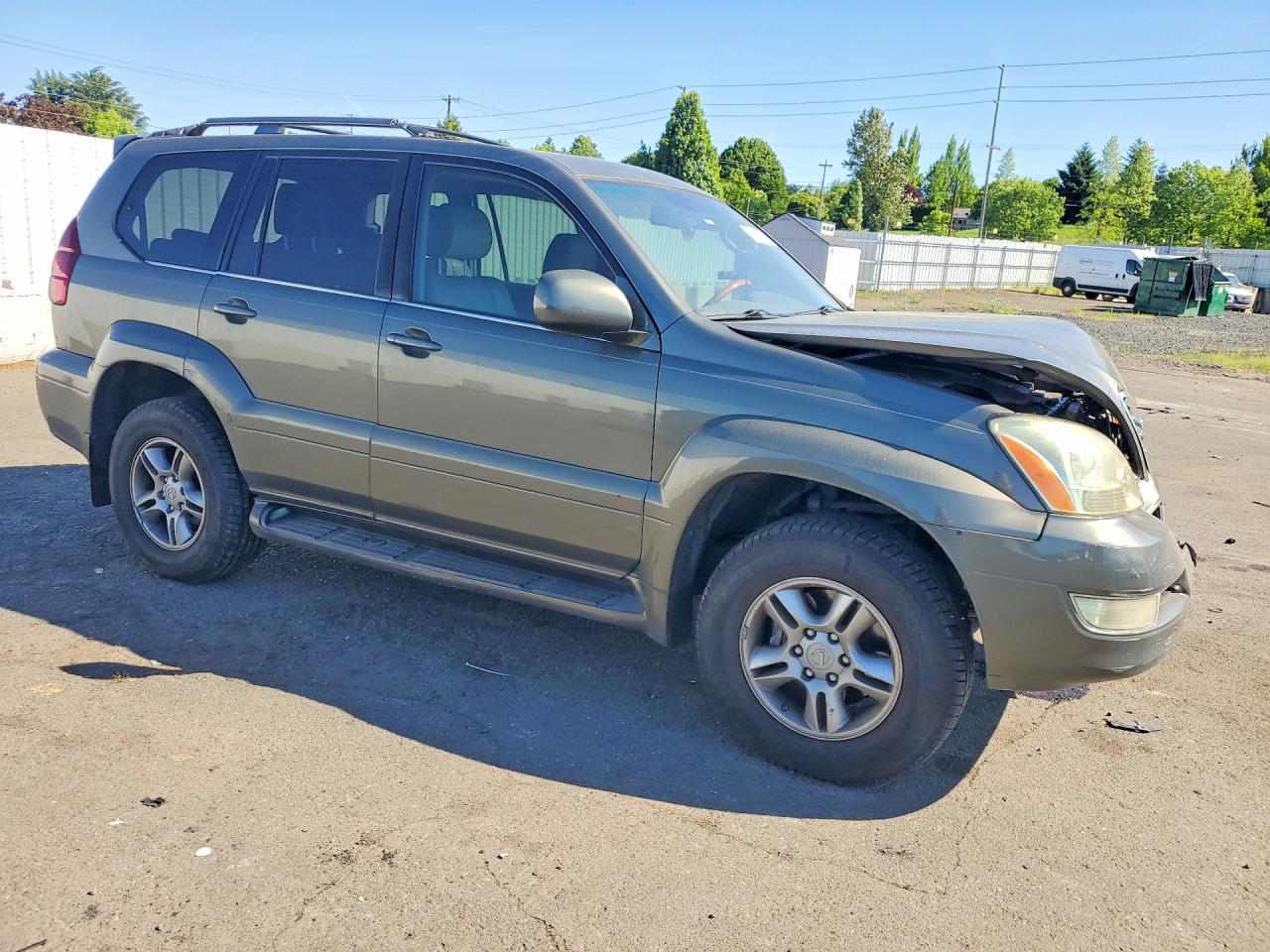 2007 Lexus Gx 470 Gray vin: JTJBT20X470142139