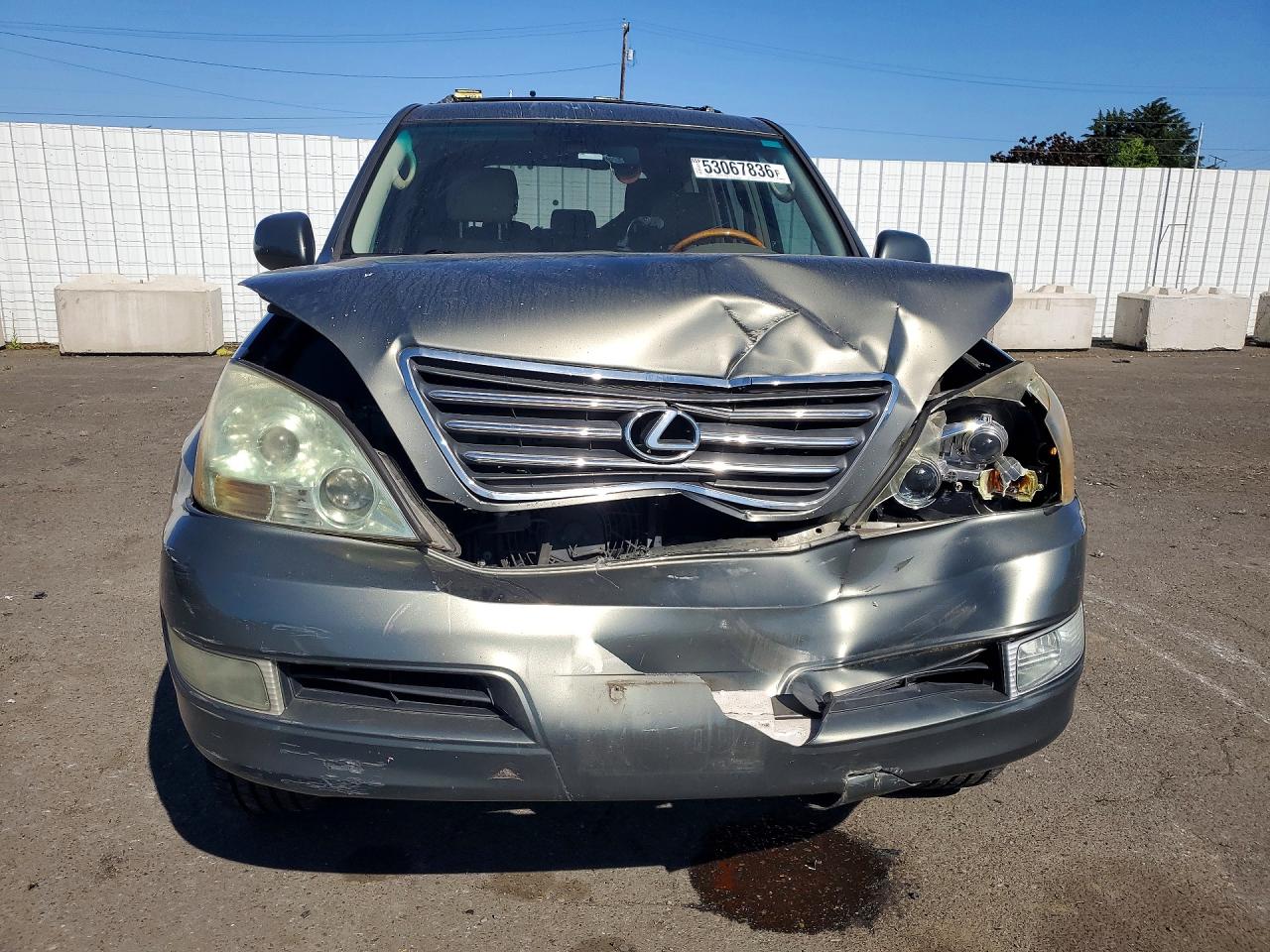 2007 Lexus Gx 470 Gray vin: JTJBT20X470142139