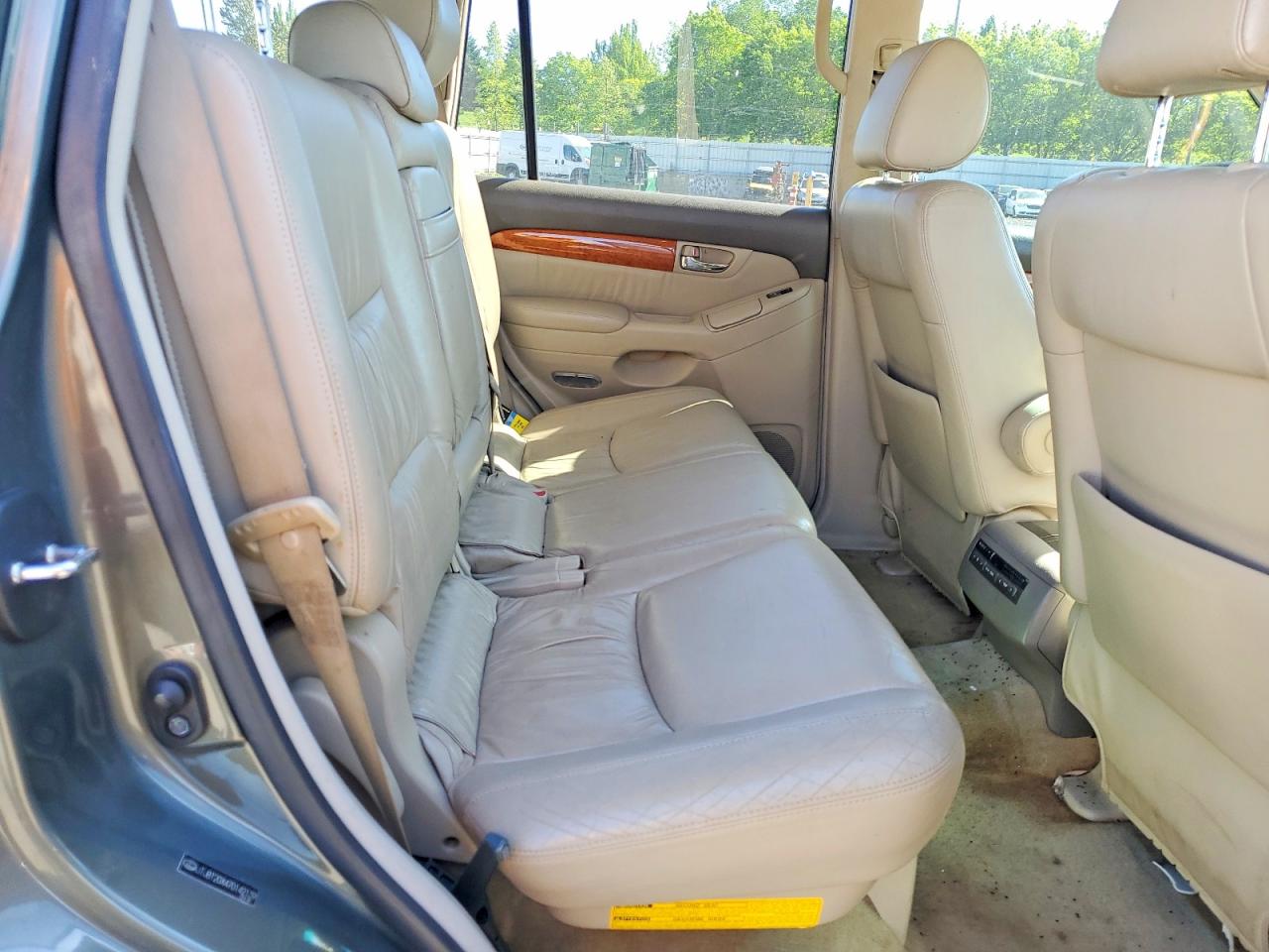 2007 Lexus Gx 470 Gray vin: JTJBT20X470142139