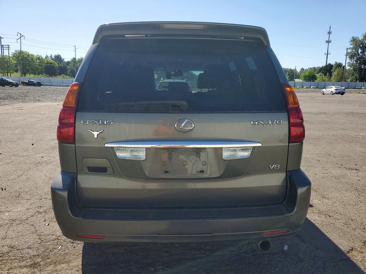 2007 Lexus Gx 470 Gray vin: JTJBT20X470142139