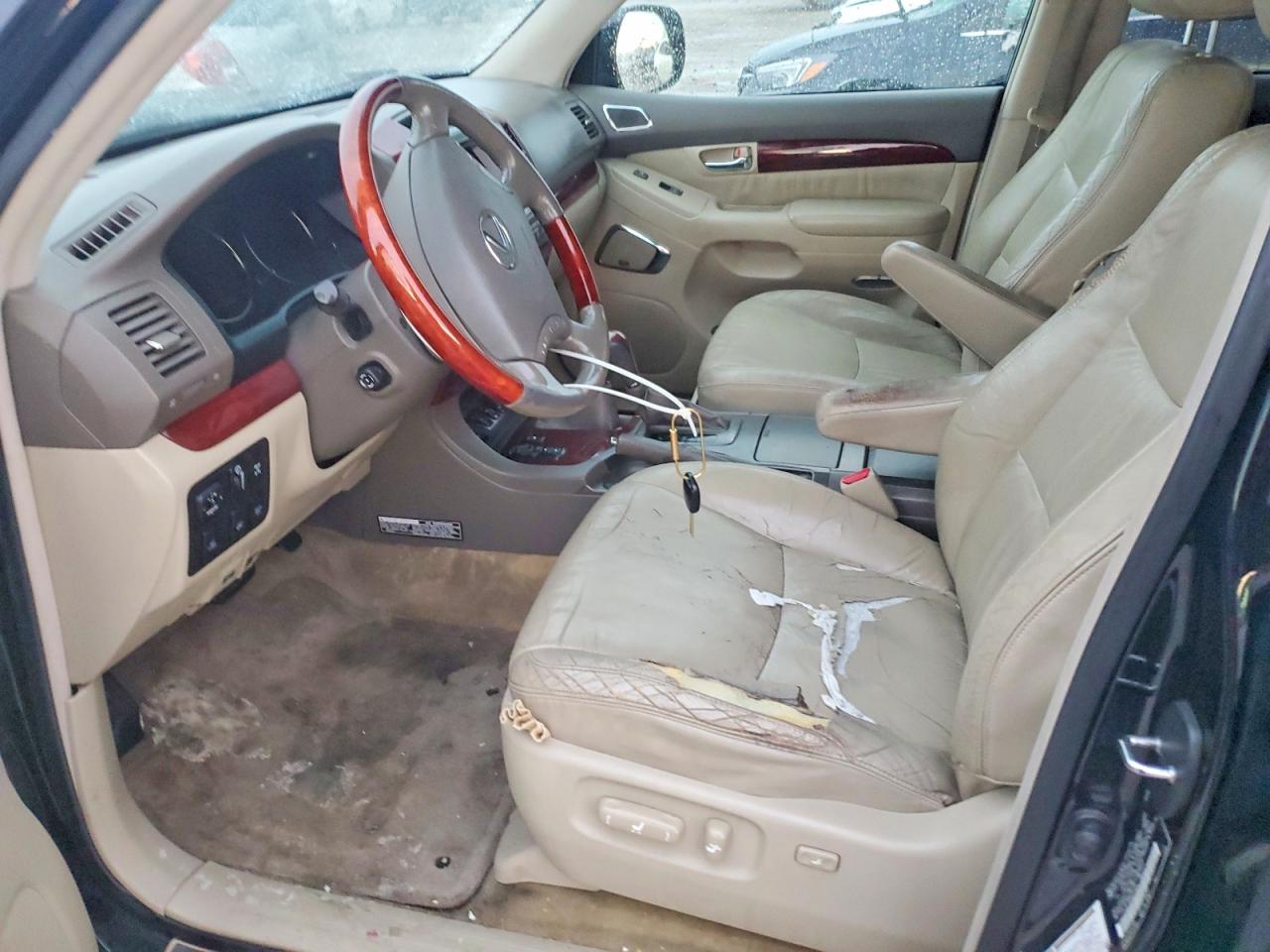 2009 Lexus Gx 470 Base Black vin: JTJBT20X490179002