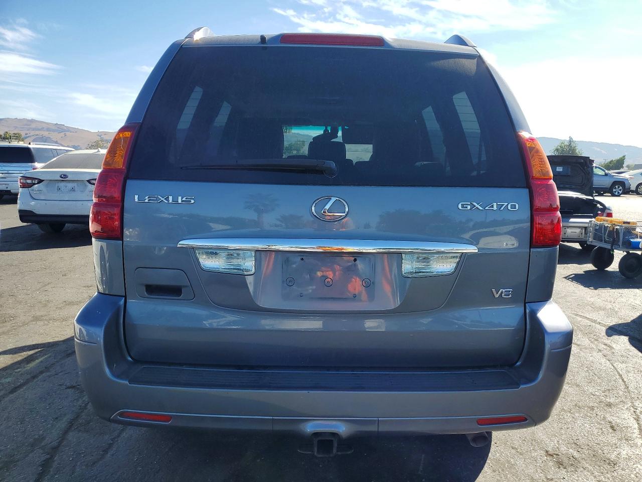 2003 Lexus Gx 470 Серый vin: JTJBT20X530002305