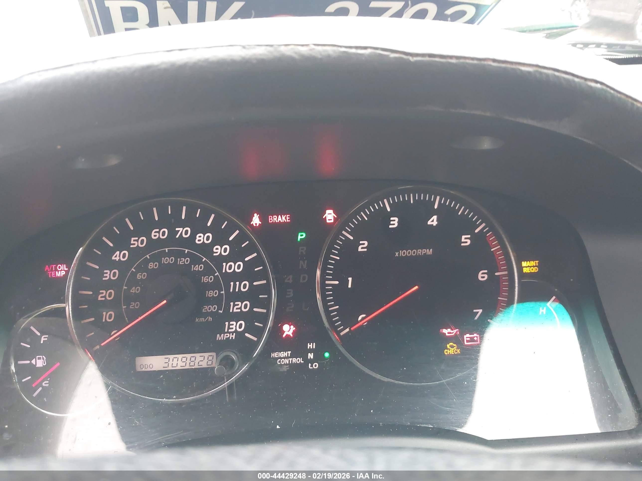 2003 Lexus Gx 470 Silver vin: JTJBT20X530002871