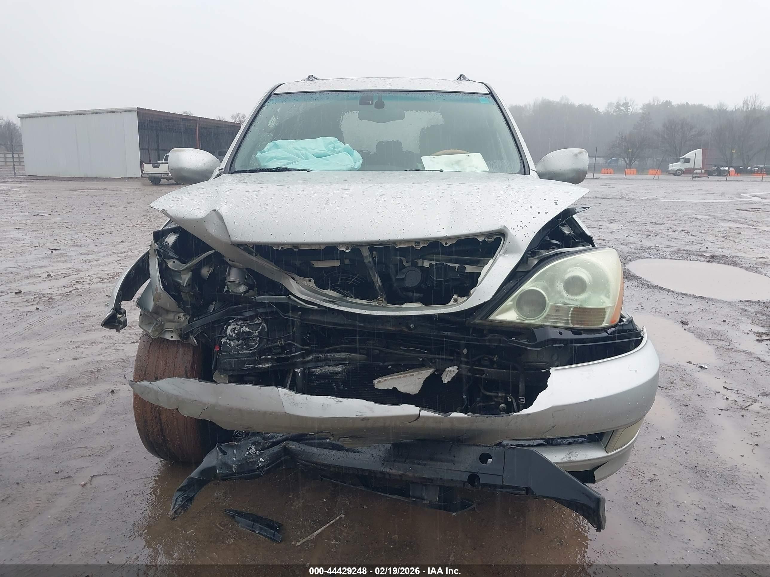 2003 Lexus Gx 470 Silver vin: JTJBT20X530002871