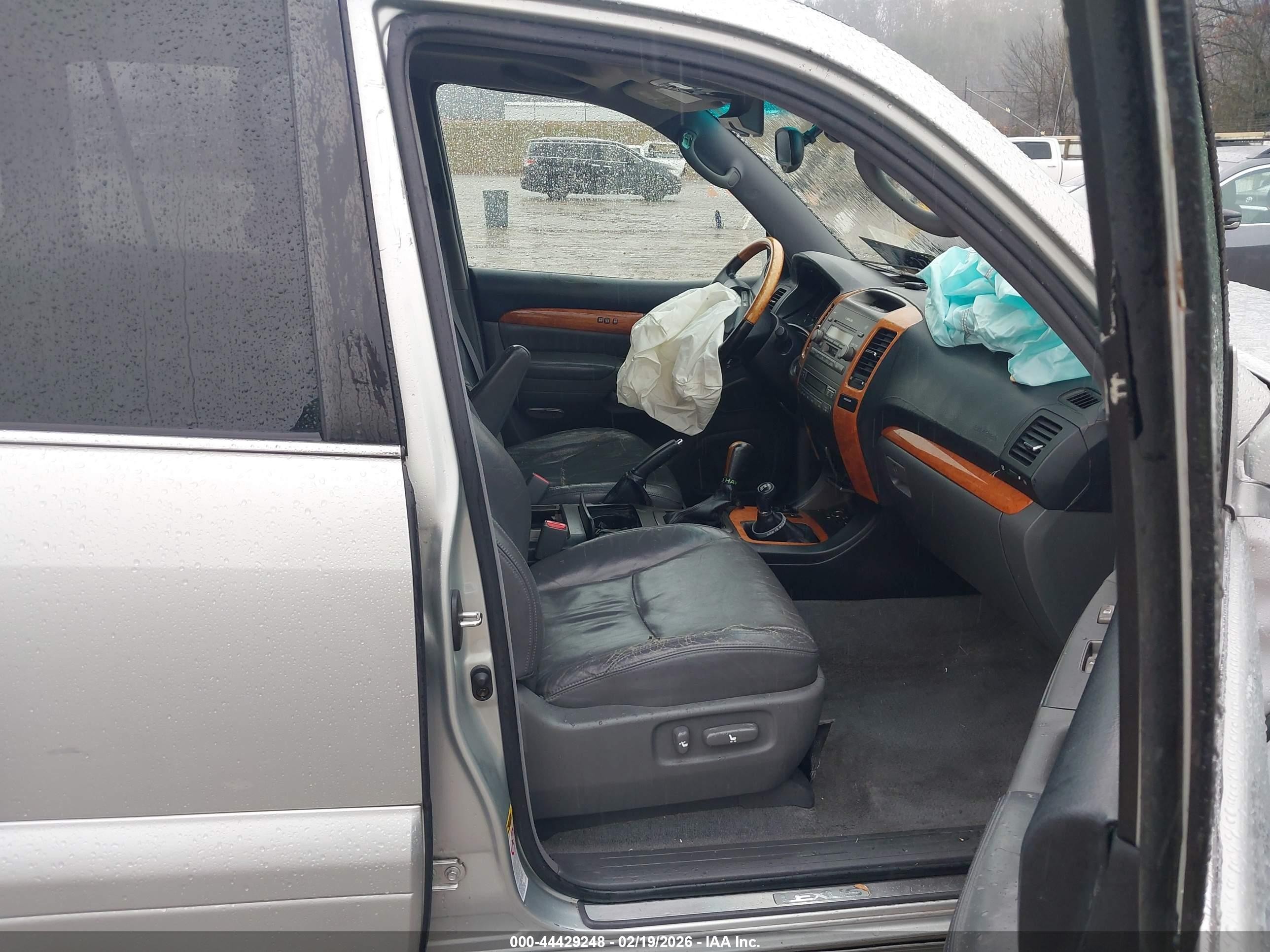2003 Lexus Gx 470 Silver vin: JTJBT20X530002871