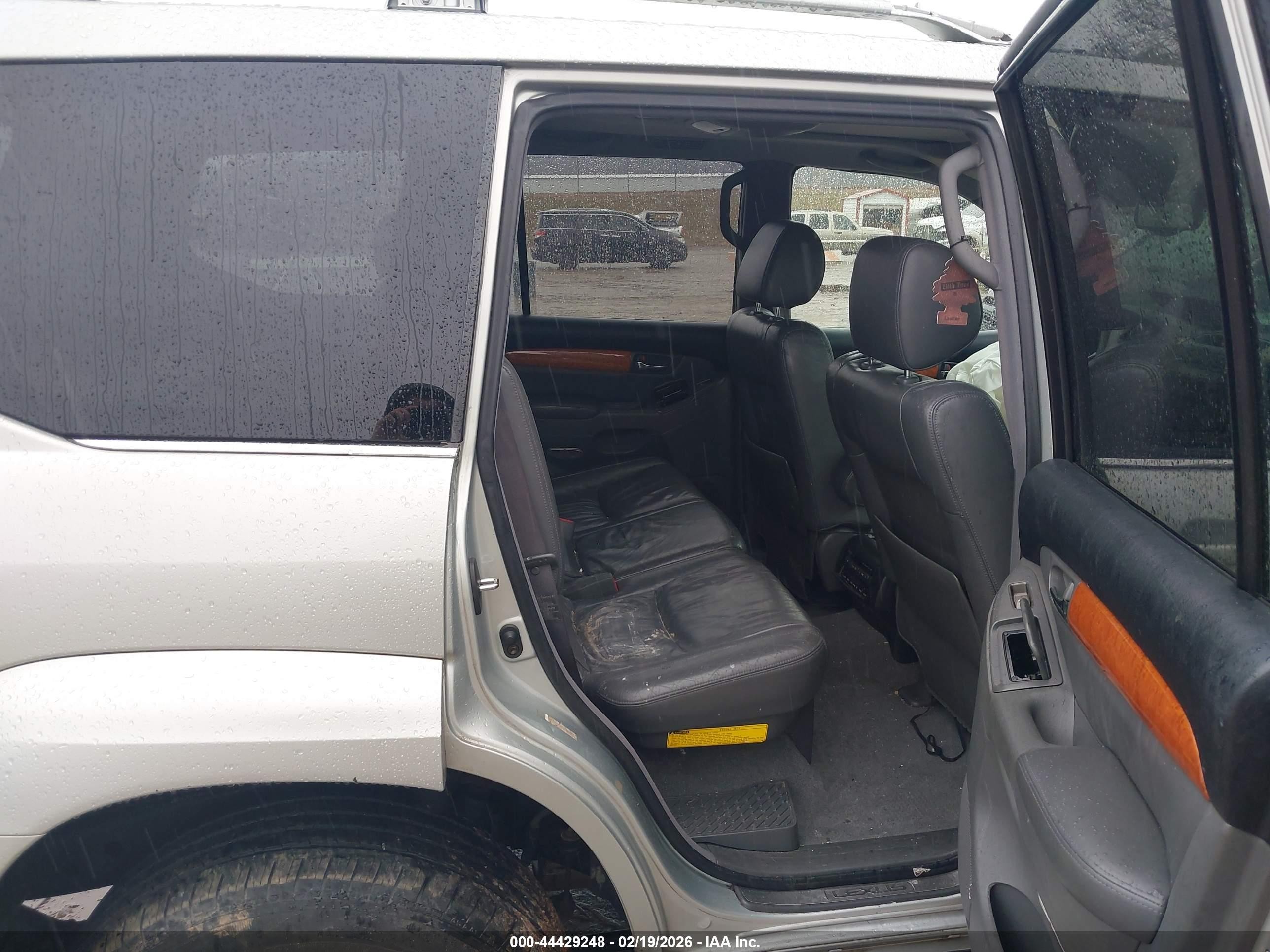 2003 Lexus Gx 470 Silver vin: JTJBT20X530002871