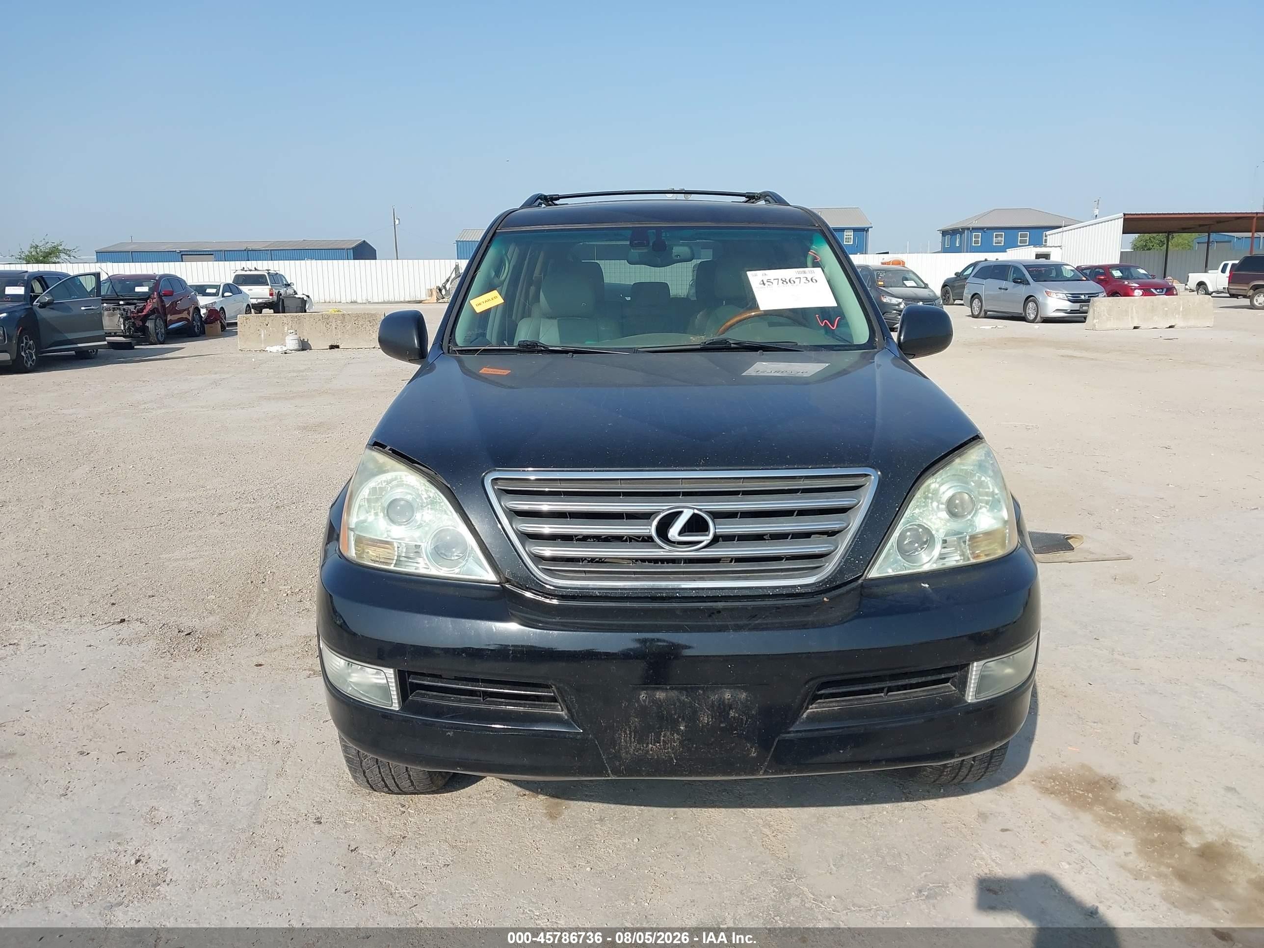 2004 Lexus Gx 470   Black vin: JTJBT20X540031806