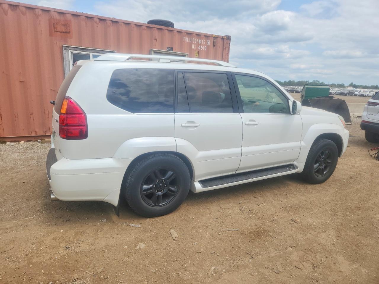 2004 Lexus Gx 470 White vin: JTJBT20X540058441