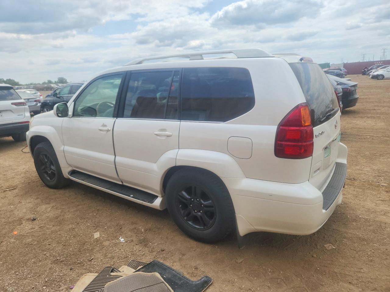 2004 Lexus Gx 470 White vin: JTJBT20X540058441