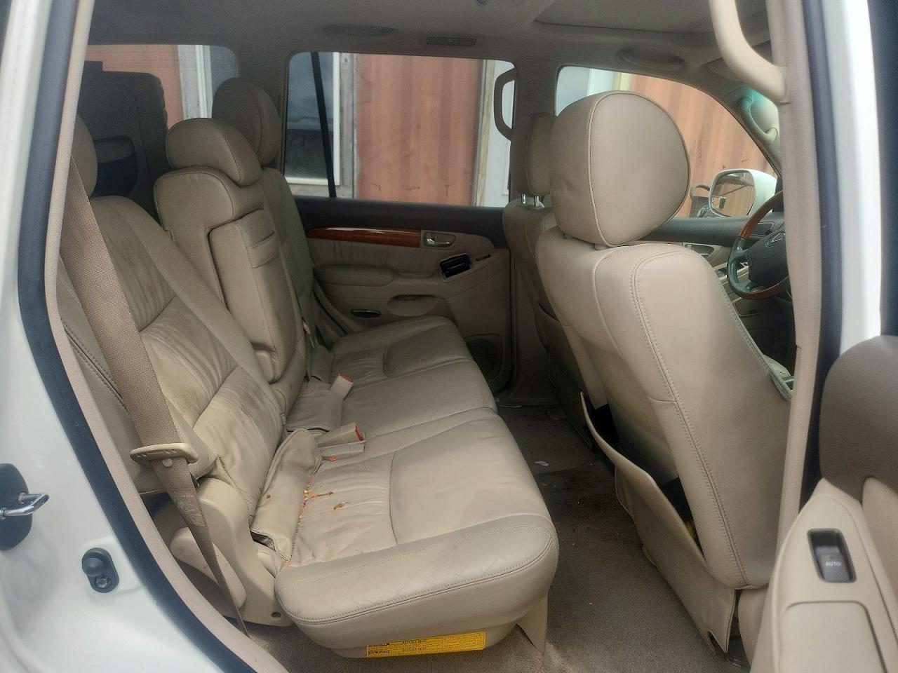 2004 Lexus Gx 470 White vin: JTJBT20X540058441