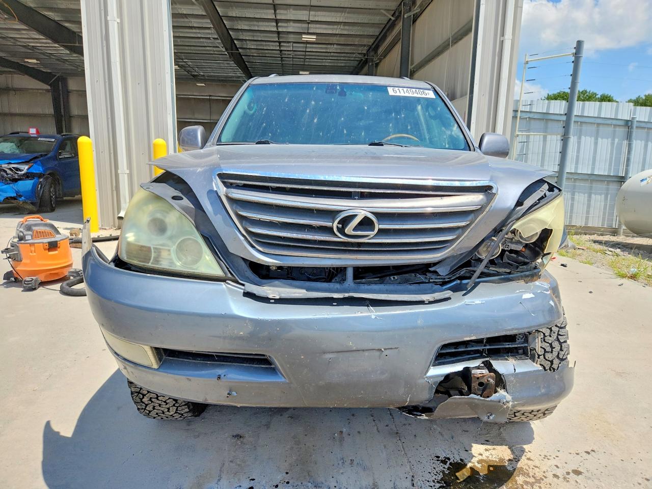 2004 Lexus Gx 470 Gray vin: JTJBT20X540060108