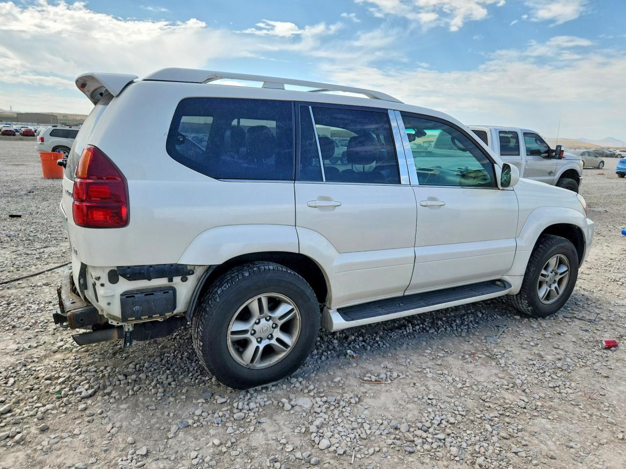 2004 Lexus Gx 470 Белый vin: JTJBT20X540066975