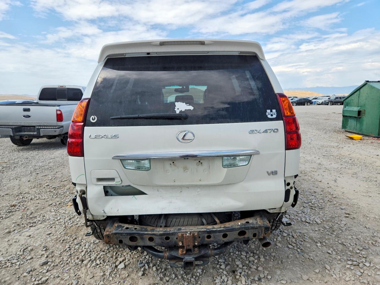 2004 Lexus Gx 470 Белый vin: JTJBT20X540066975