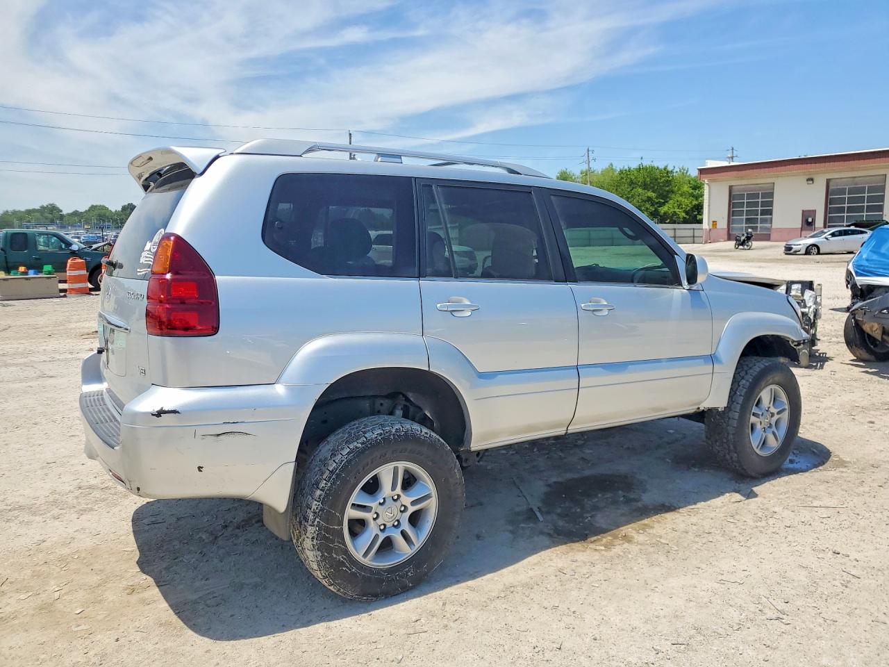 2006 Lexus Gx 470 Silver vin: JTJBT20X560098683