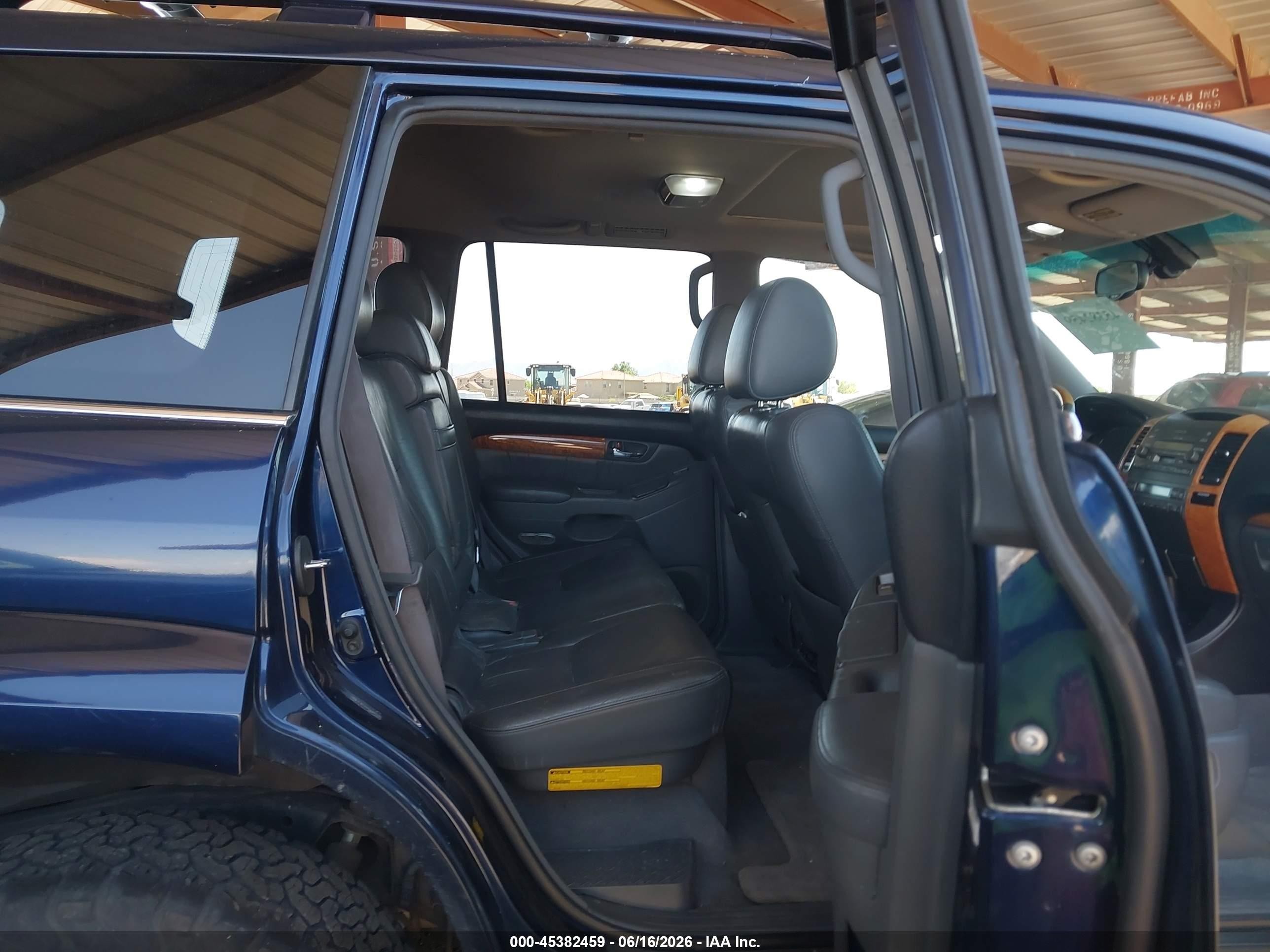 2006 Lexus Gx 470 Blue vin: JTJBT20X560109035