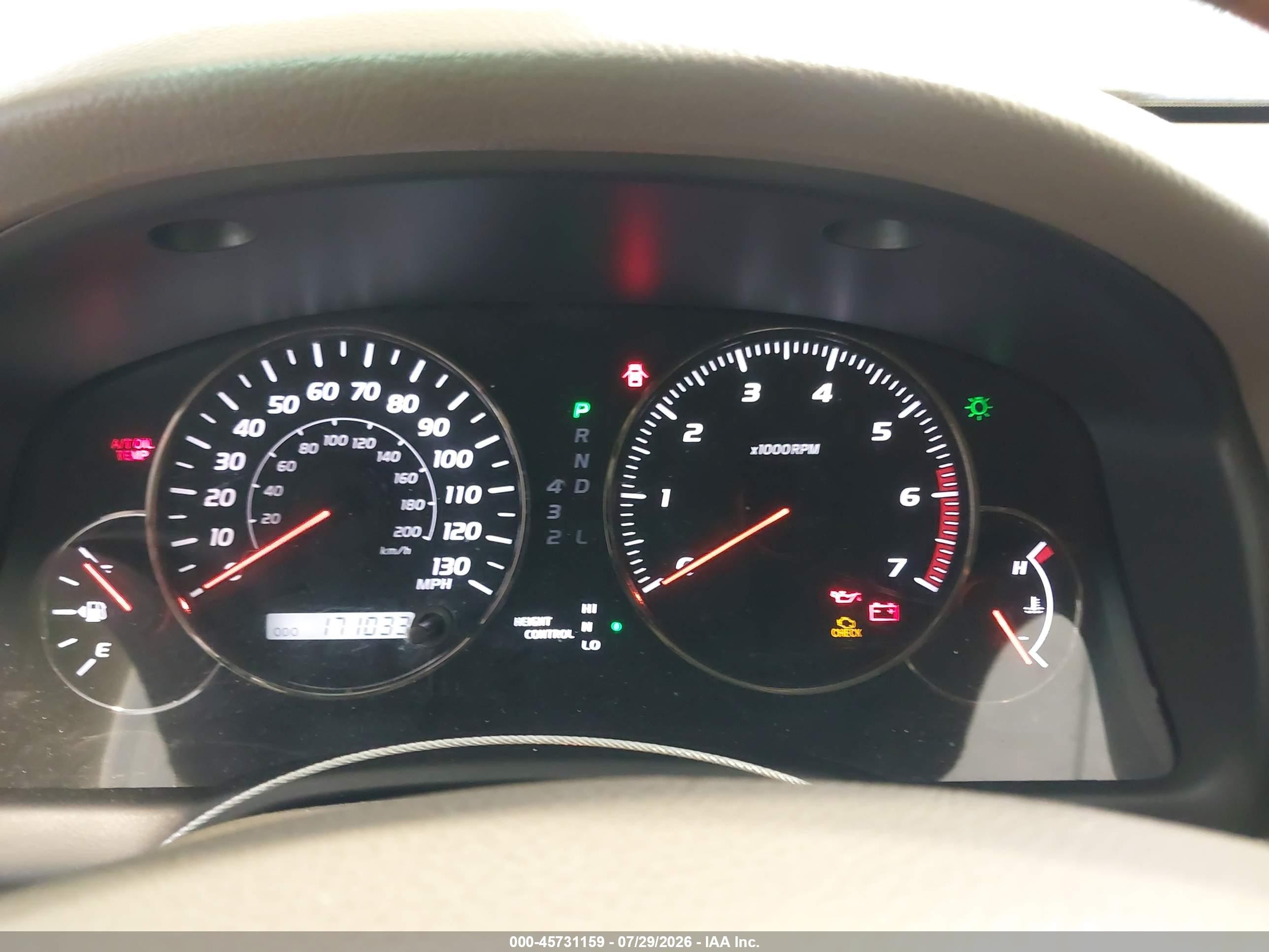 2007 Lexus Gx 470   White vin: JTJBT20X570141016