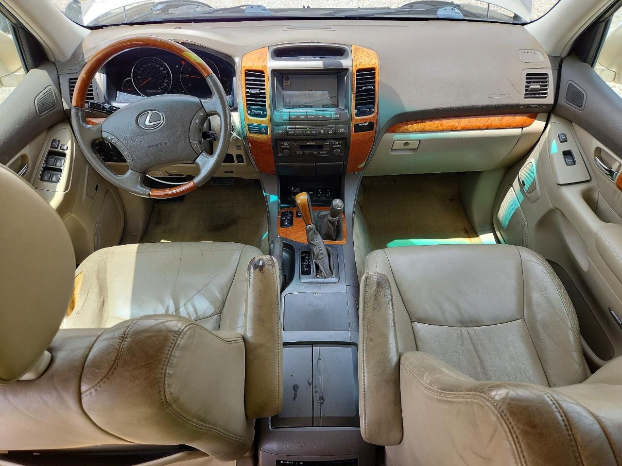 2007 Lexus Gx 470 Gold vin: JTJBT20X570142926