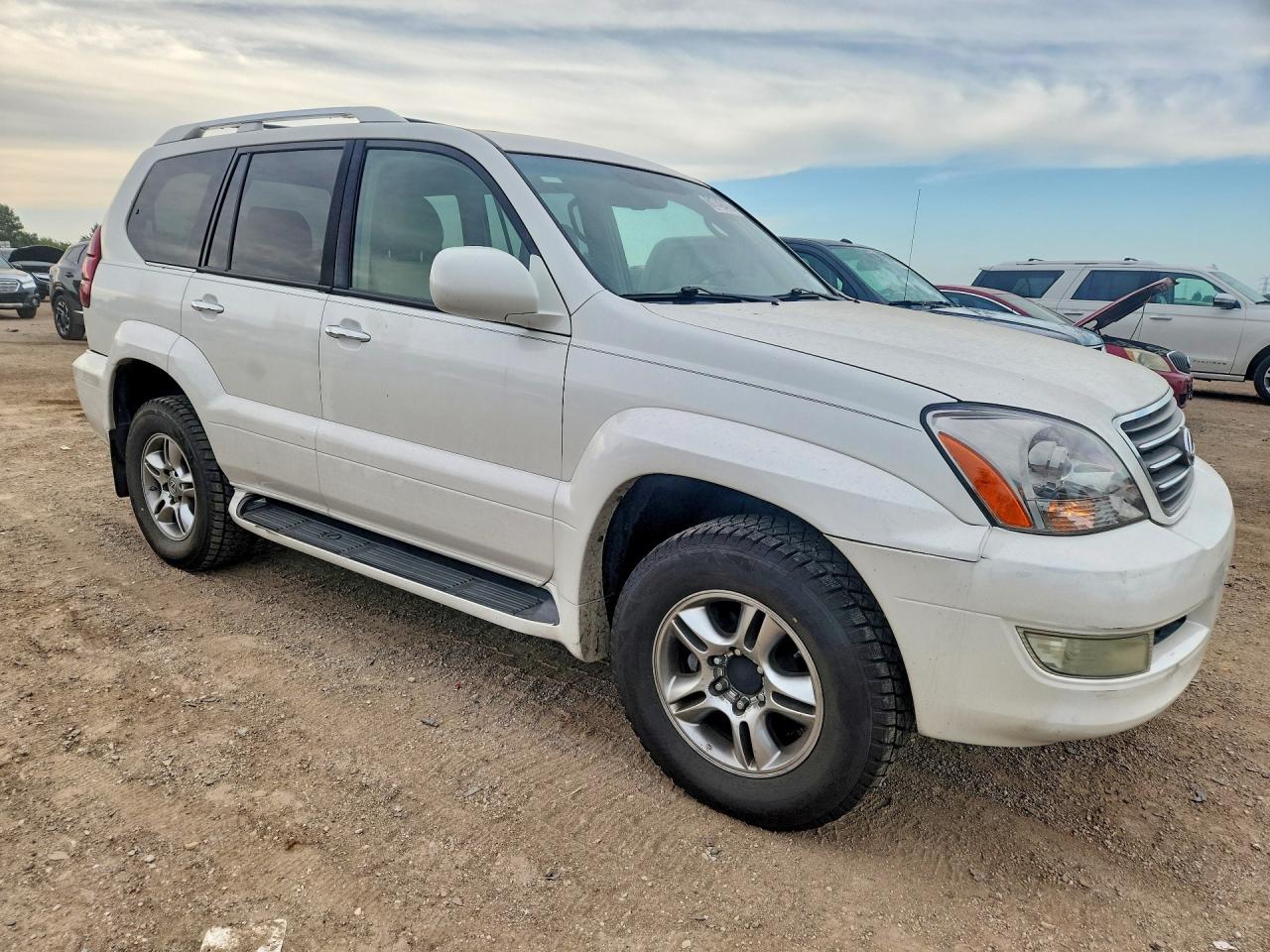 2008 Lexus Gx 470 Белый vin: JTJBT20X580150879