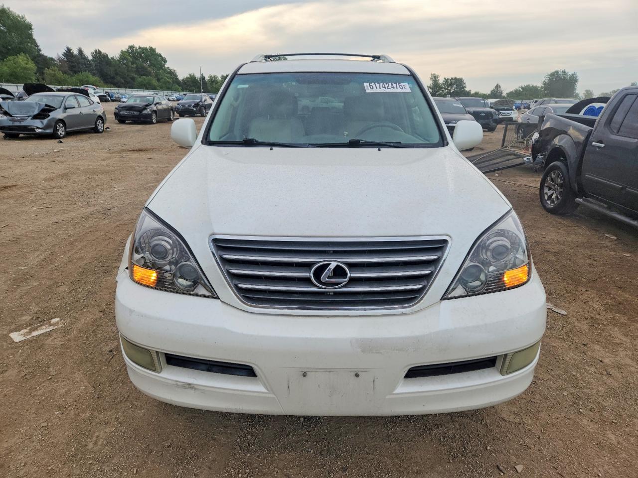 2008 Lexus Gx 470 Белый vin: JTJBT20X580150879