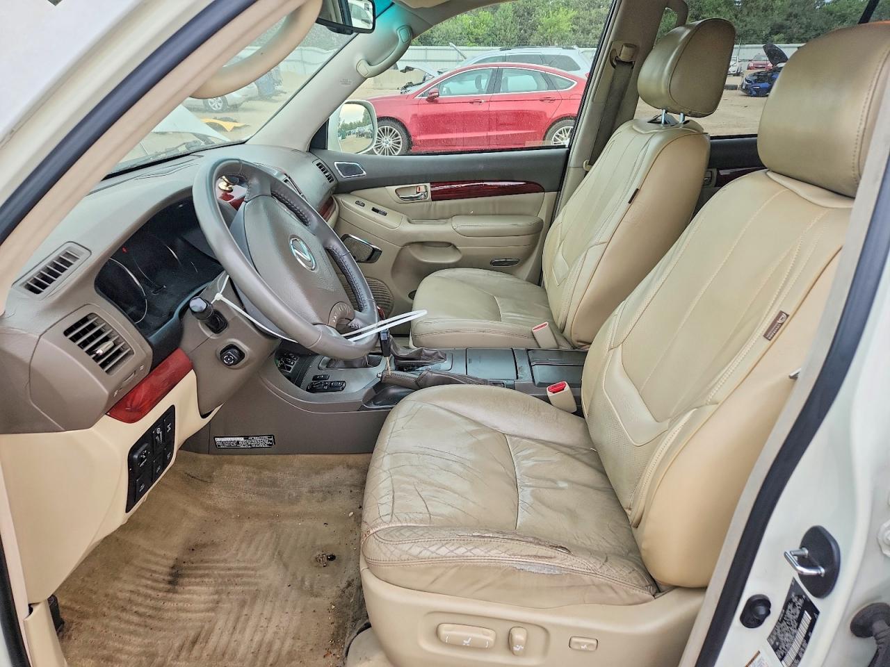 2008 Lexus Gx 470 Белый vin: JTJBT20X580150879