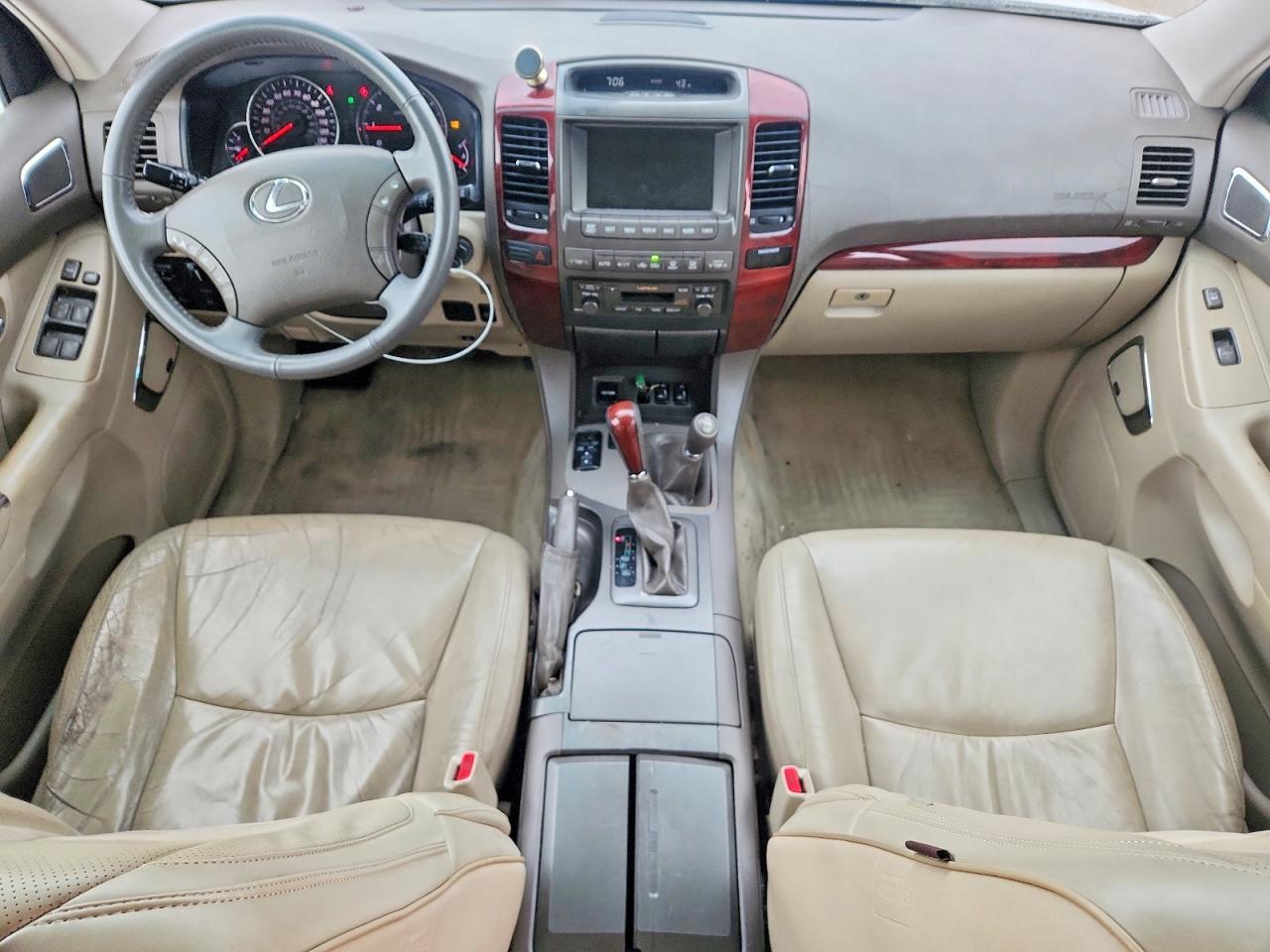 2008 Lexus Gx 470 Белый vin: JTJBT20X580150879