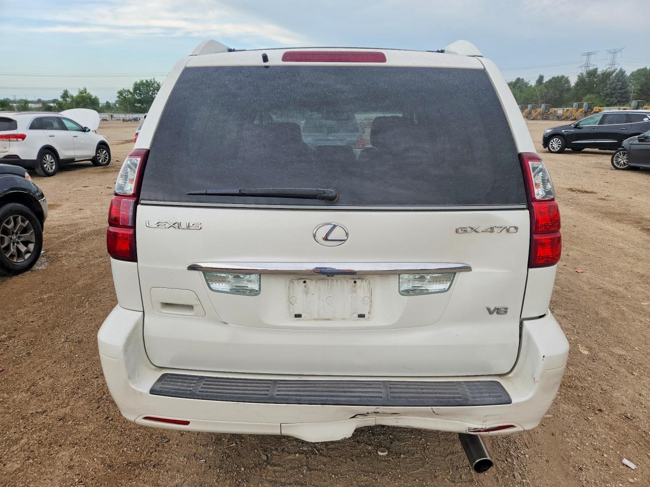 2008 Lexus Gx 470 Белый vin: JTJBT20X580150879