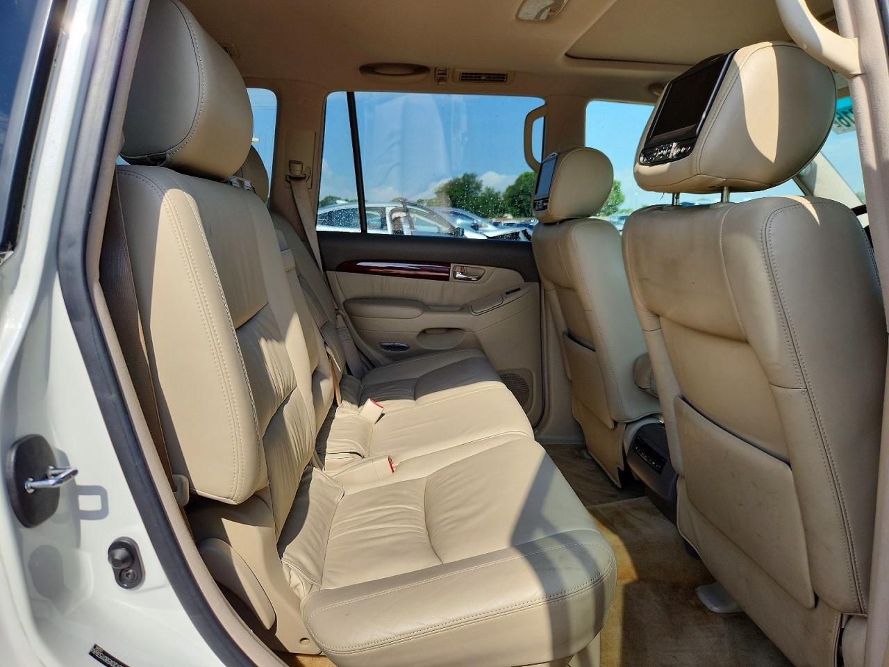 2008 Lexus Gx 470 White vin: JTJBT20X580153684