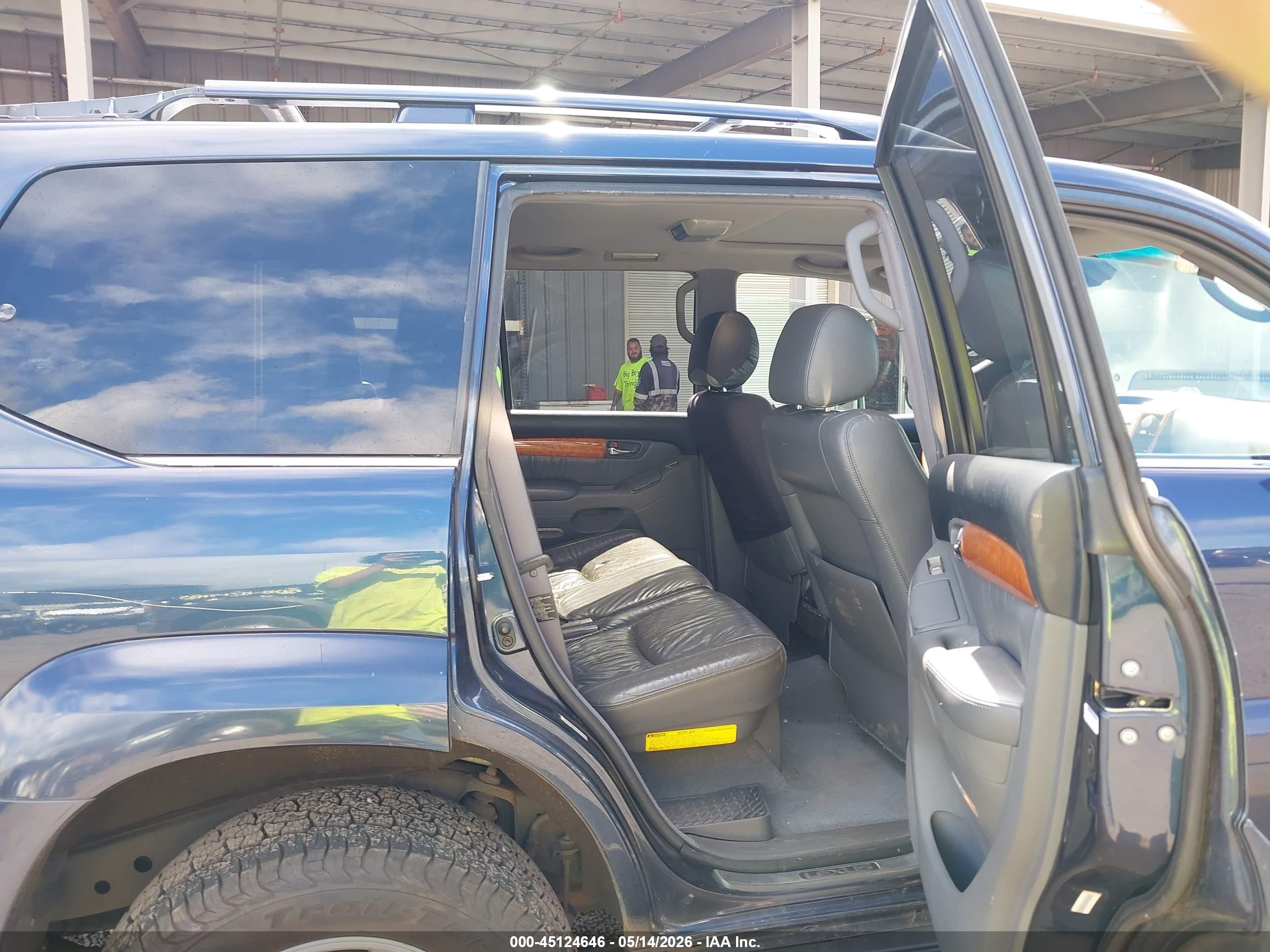 2003 Lexus Gx 470   Dark Blue vin: JTJBT20X630012941