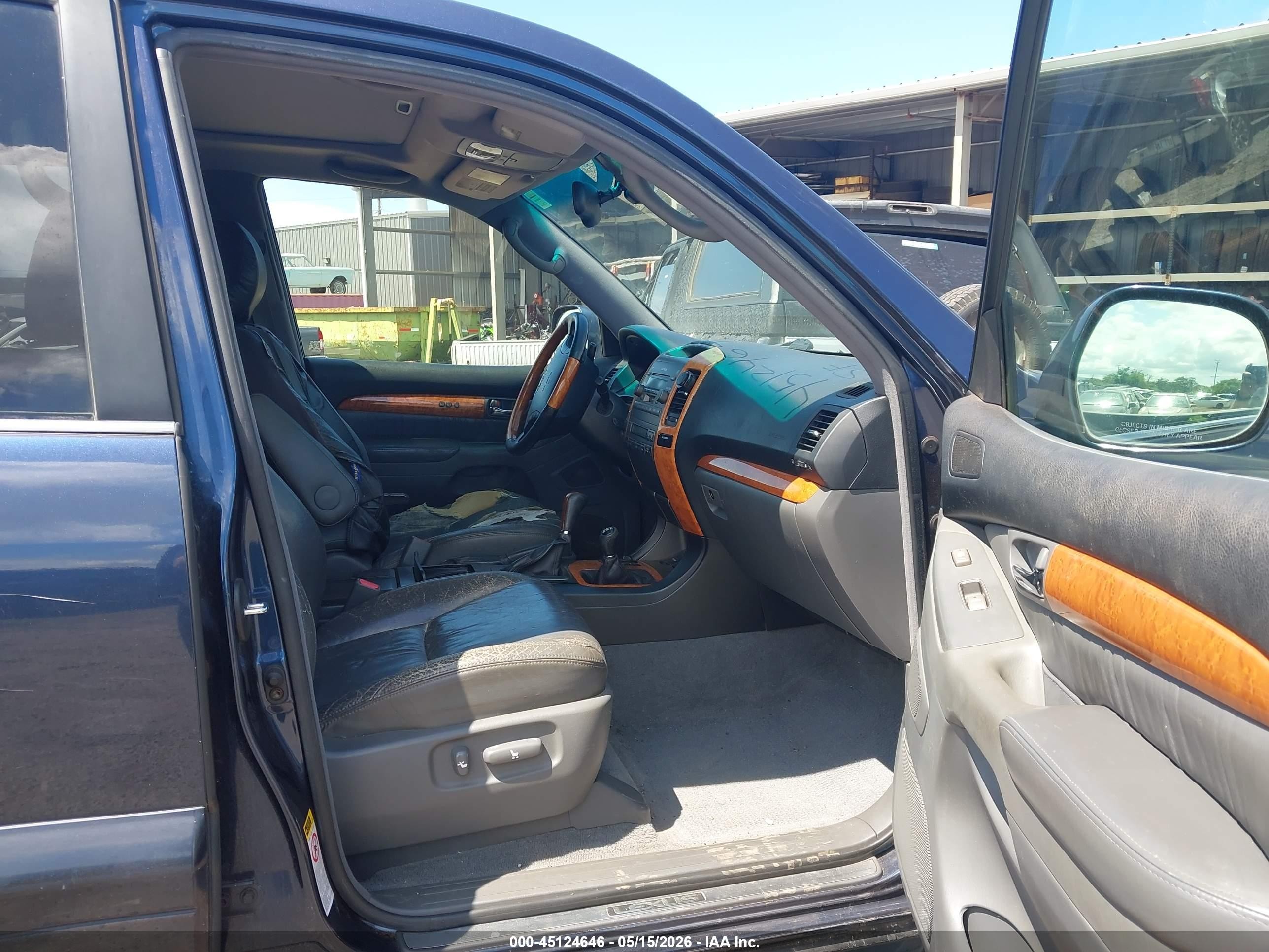 2003 Lexus Gx 470   Dark Blue vin: JTJBT20X630012941