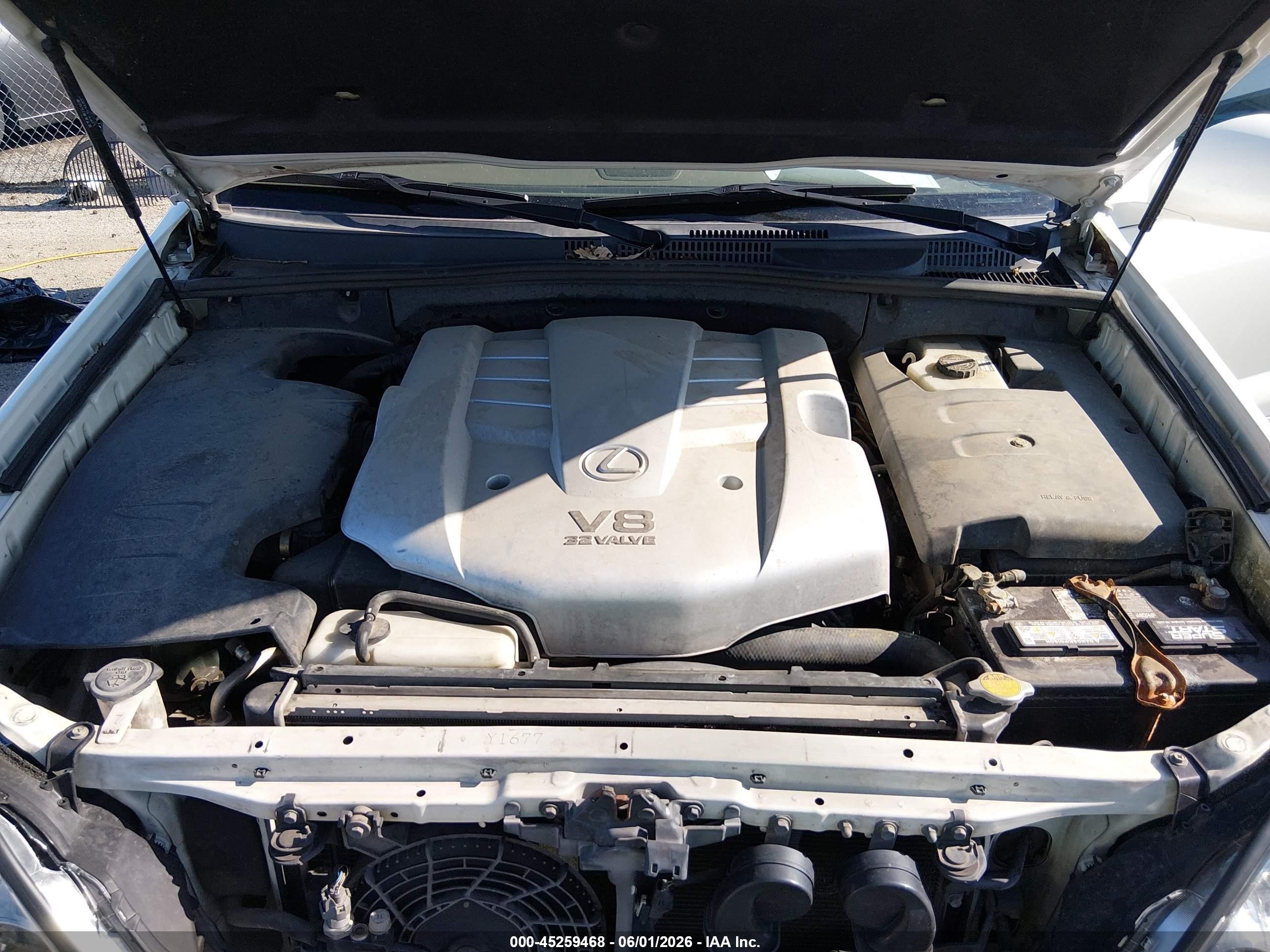2004 Lexus Gx 470   White vin: JTJBT20X640039932