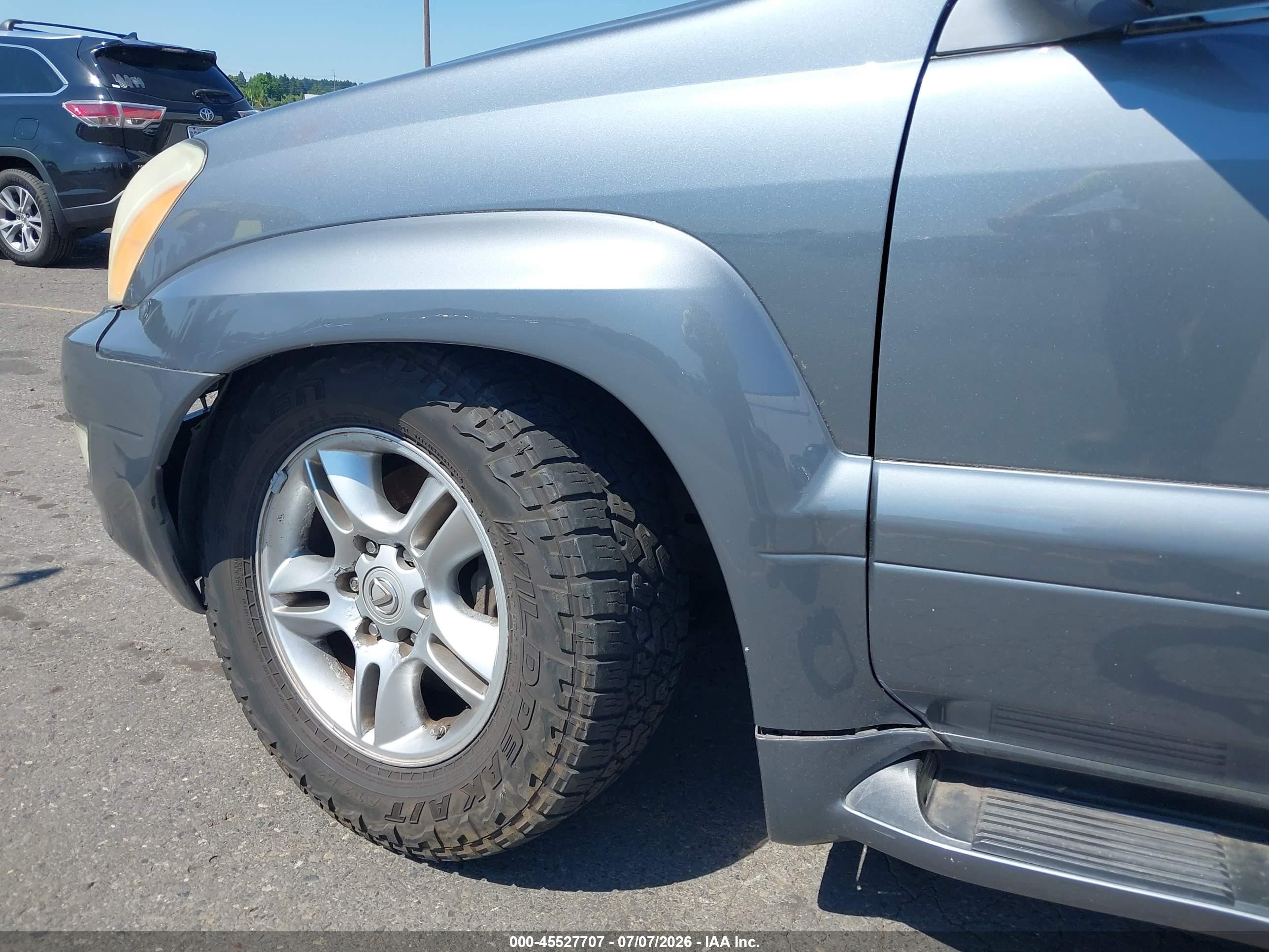 2004 Lexus Gx 470 Серебряный vin: JTJBT20X640046380