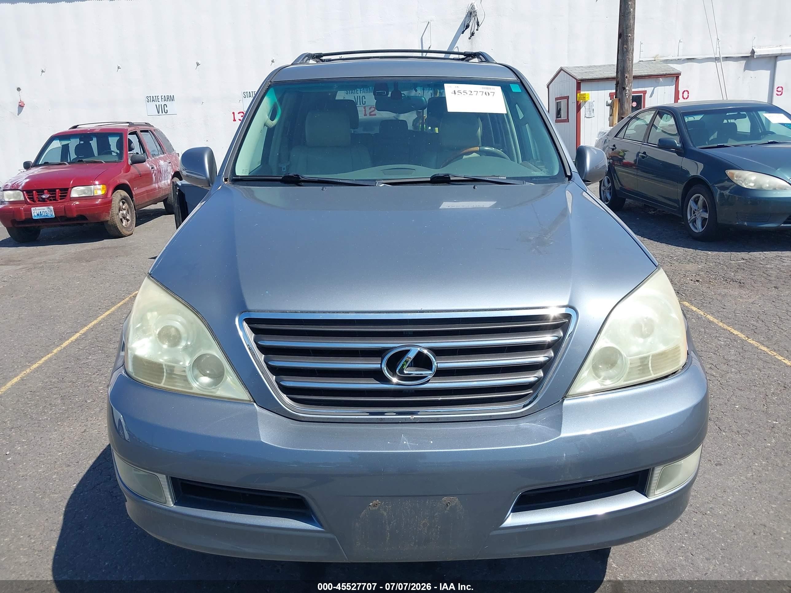 2004 Lexus Gx 470 Серебряный vin: JTJBT20X640046380