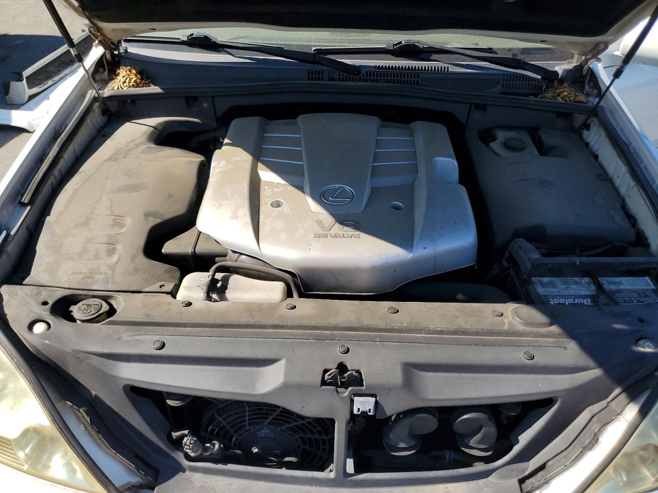 2004 Lexus Gx 470 White vin: JTJBT20X640048016