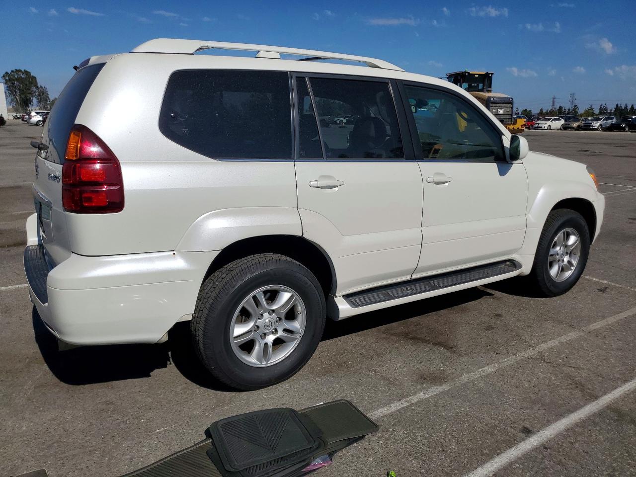 2004 Lexus Gx 470 White vin: JTJBT20X640048016