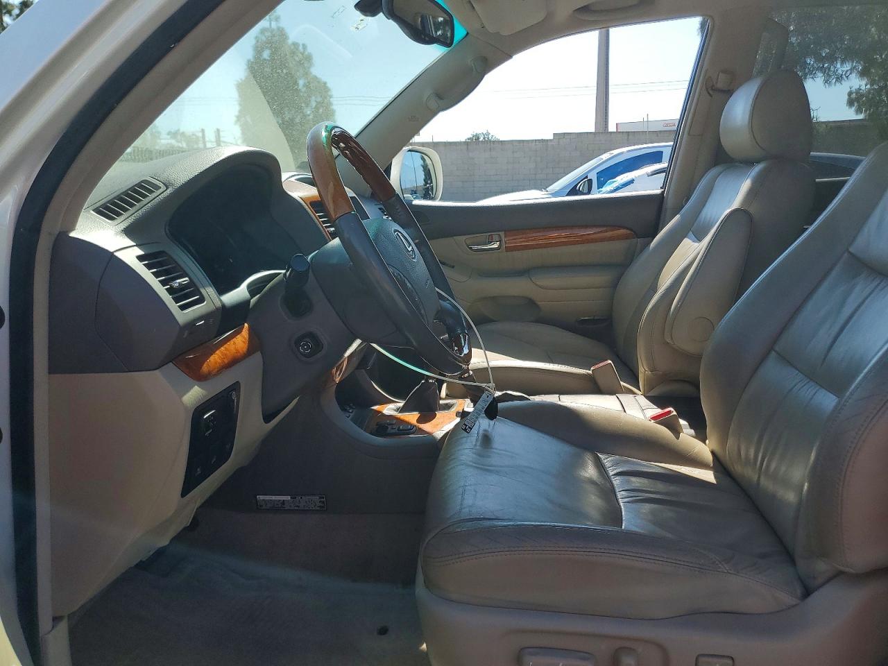 2004 Lexus Gx 470 White vin: JTJBT20X640048016