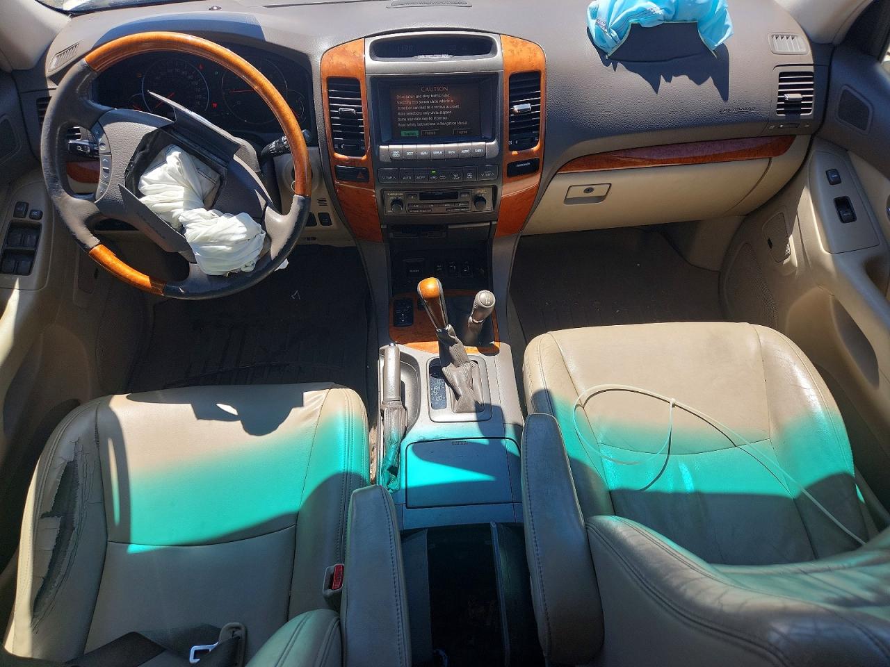 2004 Lexus Gx 470 Tan vin: JTJBT20X640051689