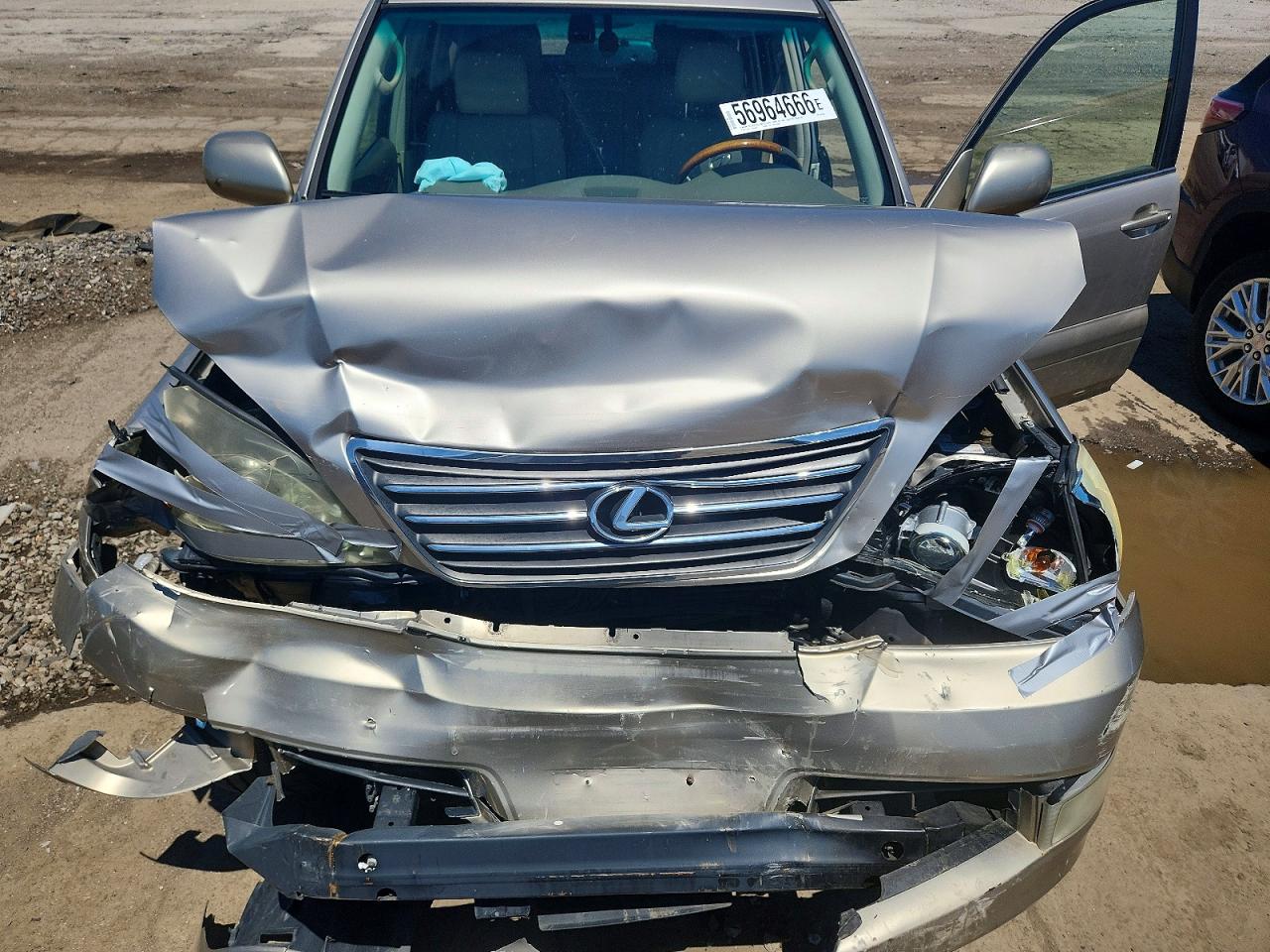 2004 Lexus Gx 470 Tan vin: JTJBT20X640051689