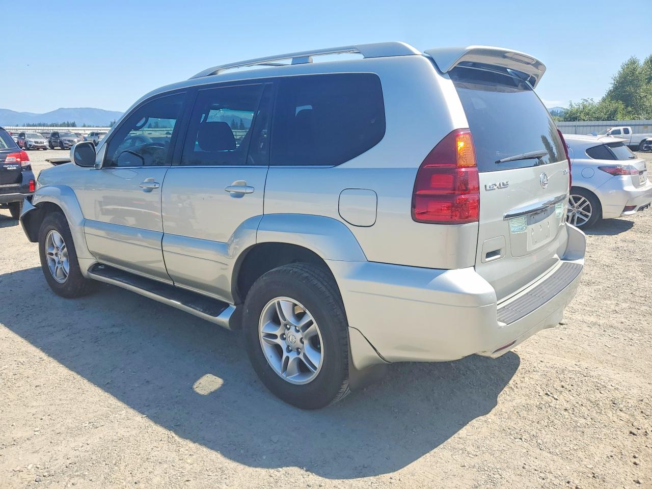 2004 Lexus Gx 470 Silver vin: JTJBT20X640057413