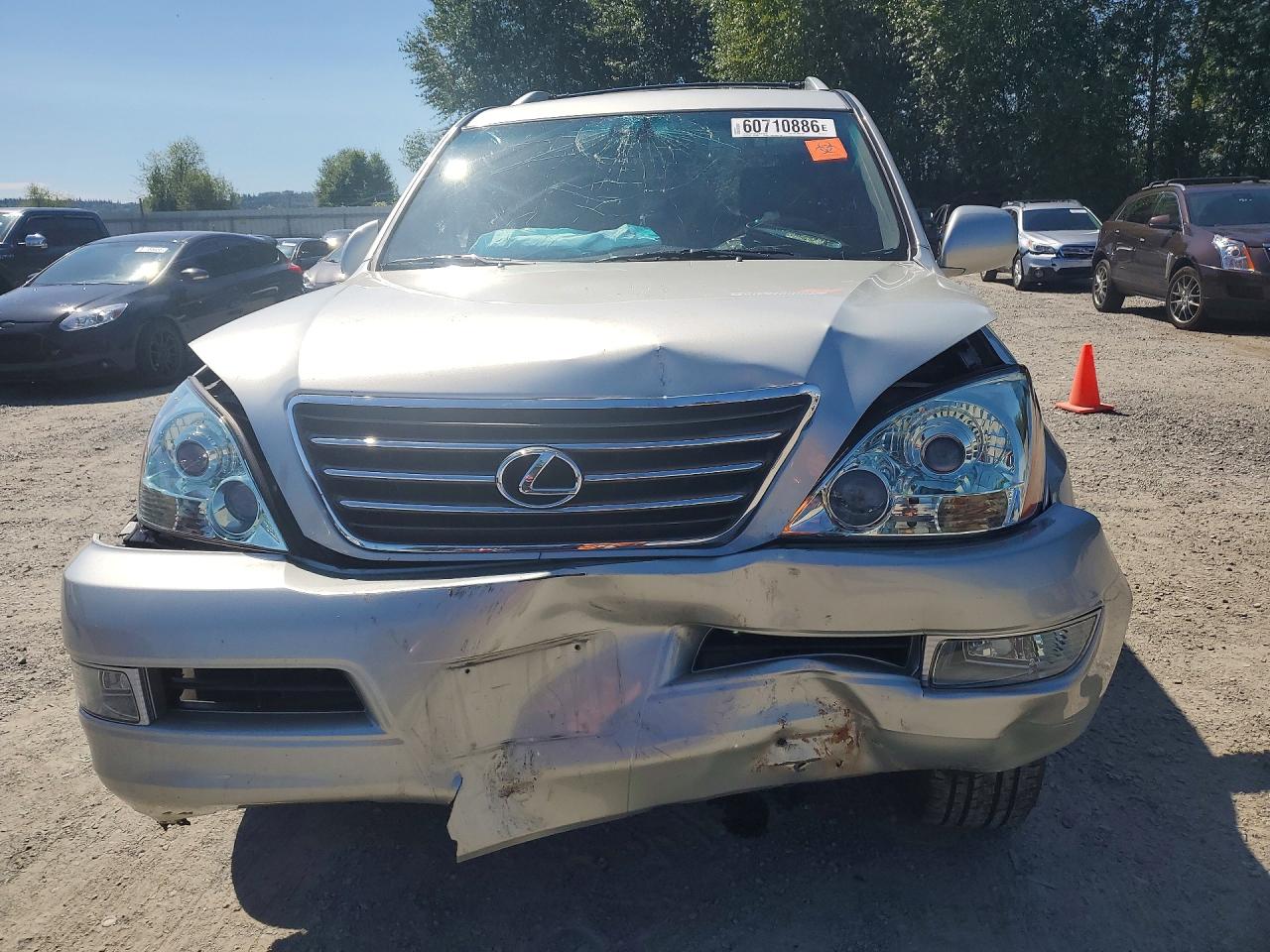 2004 Lexus Gx 470 Silver vin: JTJBT20X640057413