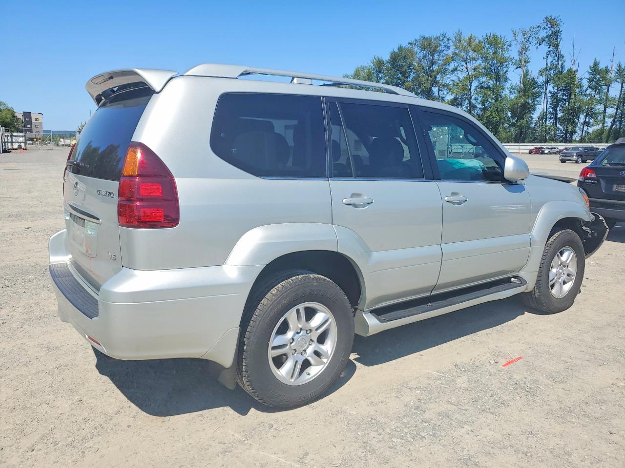 2004 Lexus Gx 470 Silver vin: JTJBT20X640057413