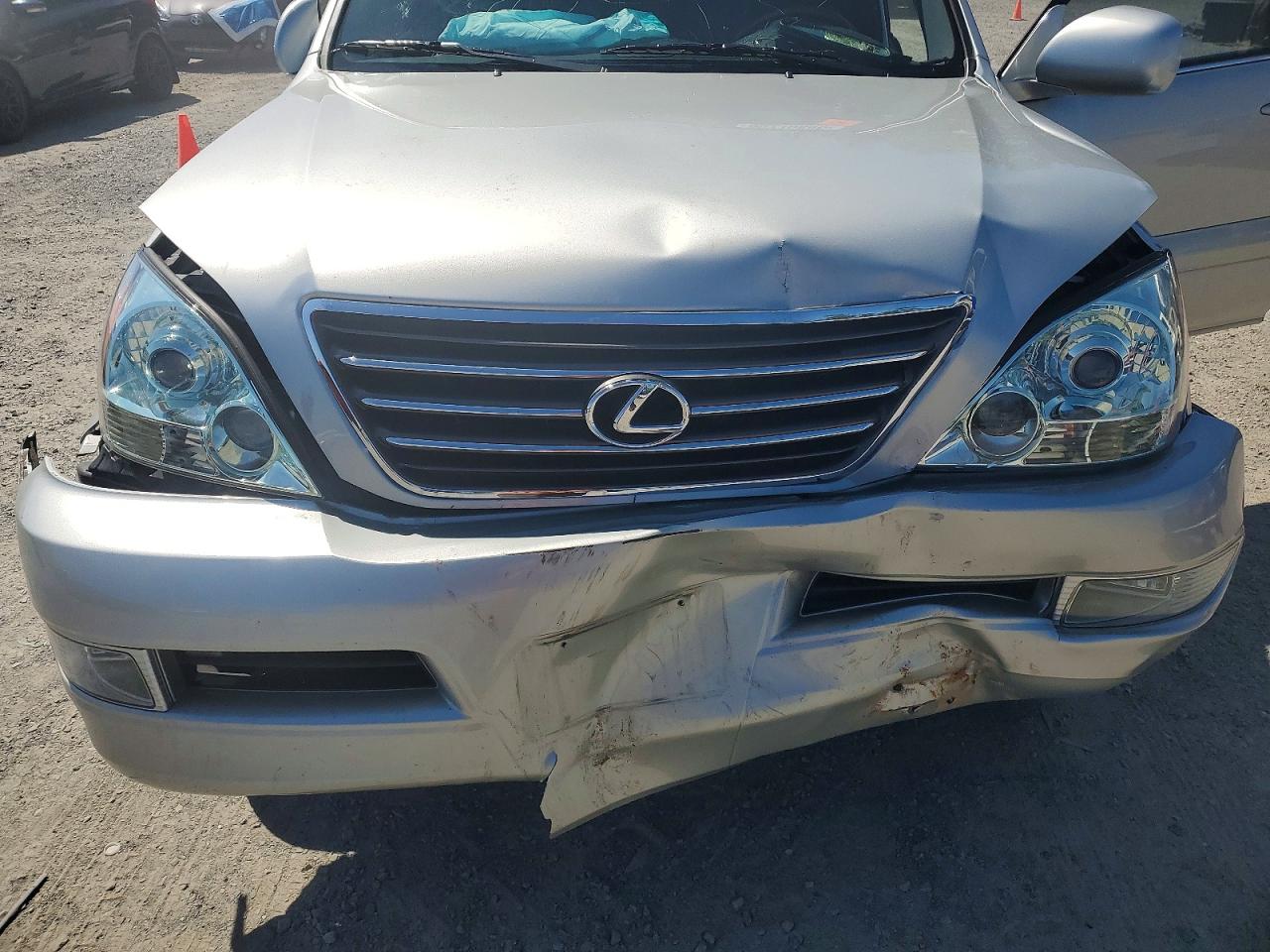 2004 Lexus Gx 470 Silver vin: JTJBT20X640057413