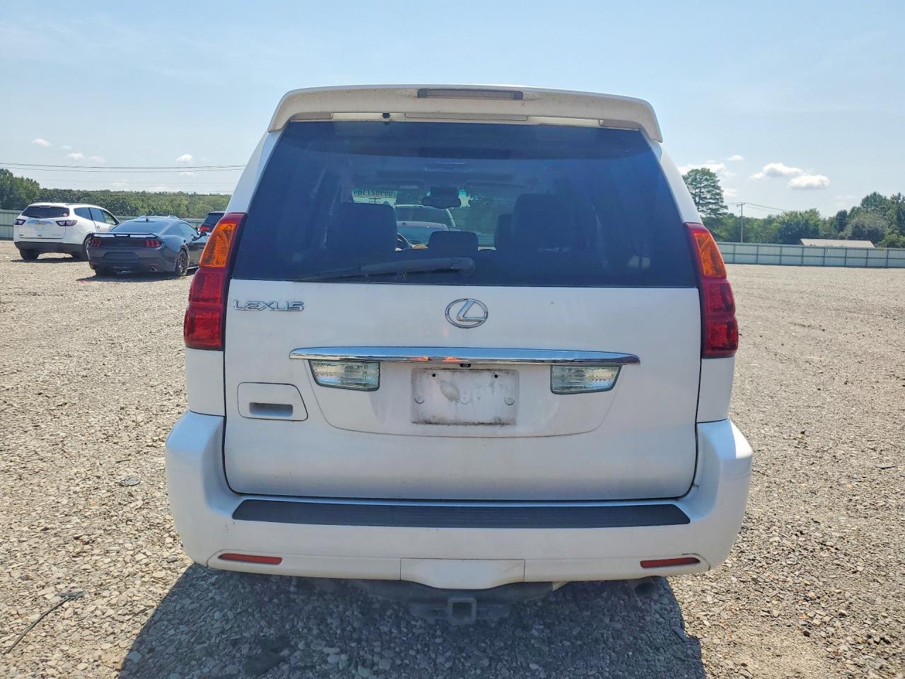 2004 Lexus Gx 470 White vin: JTJBT20X640063342