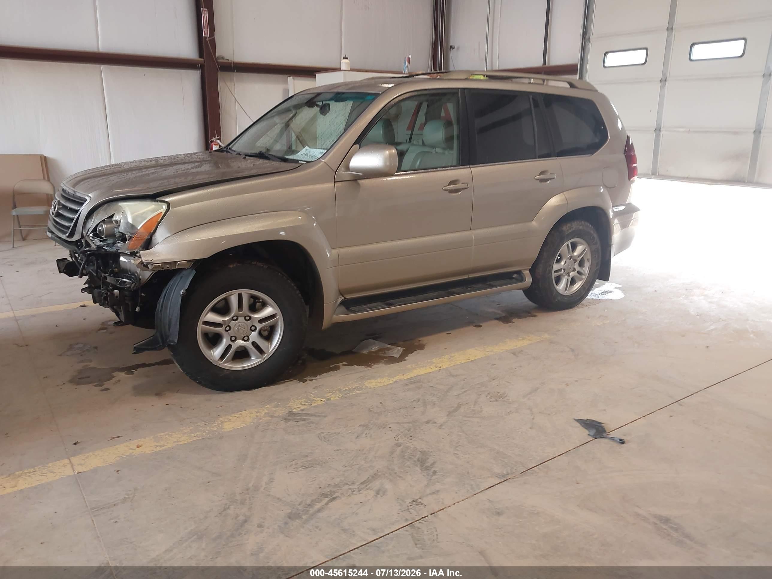 2005 Lexus Gx 470   Gold vin: JTJBT20X650070065